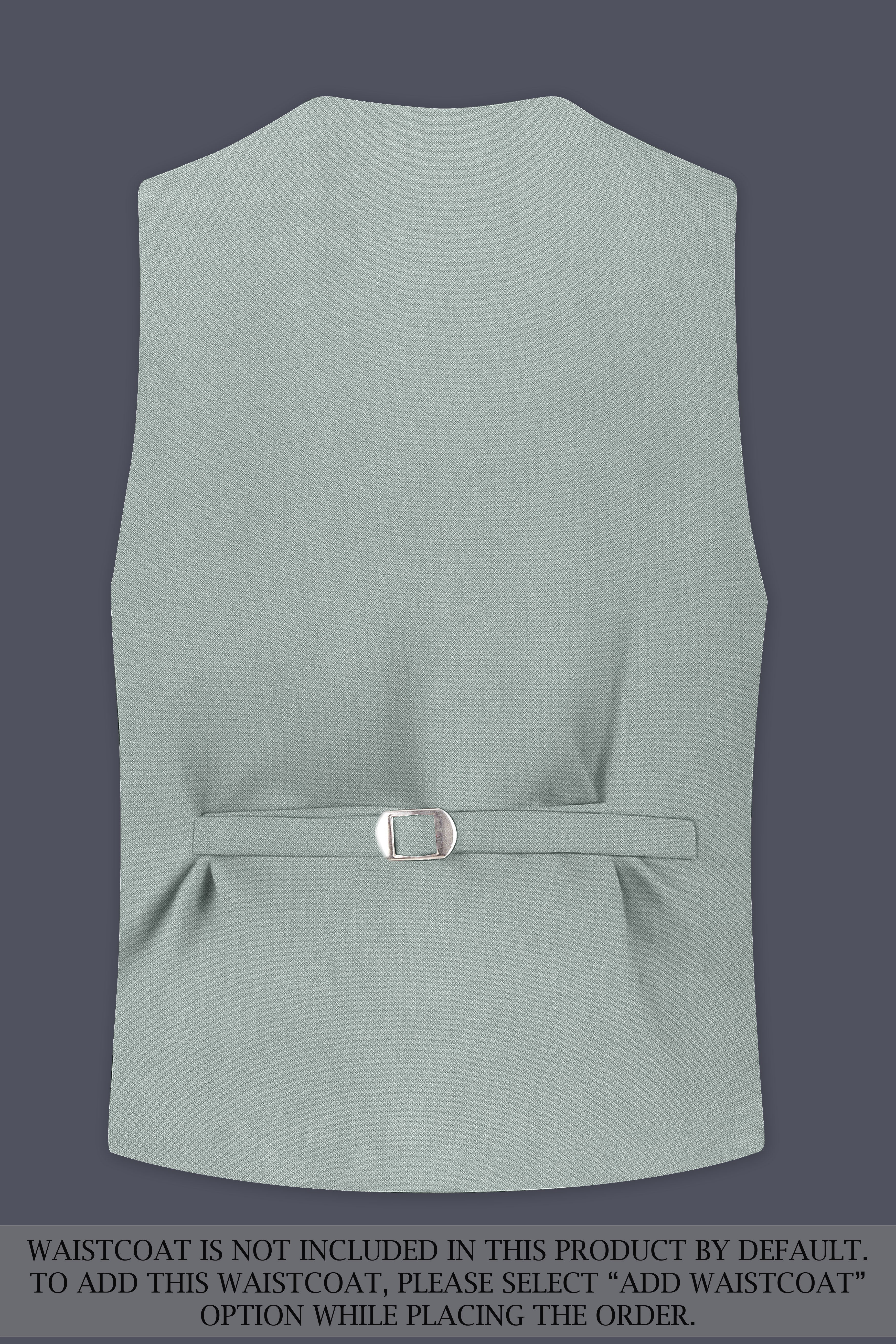 Sylvan-Cascade Green Diamond Textured Wool Rich Slight Stretch Single Breasted Suit