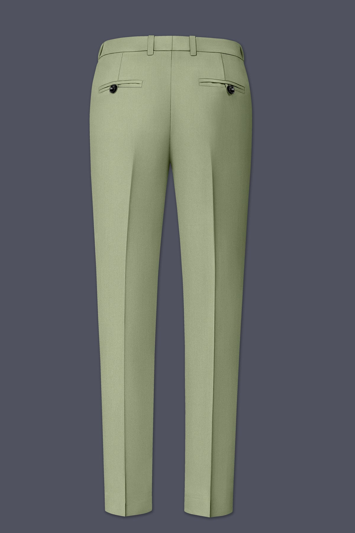 Verdo-Pablo Green Diamond Textured Wool Rich Slight Stretch Single Breasted Suit