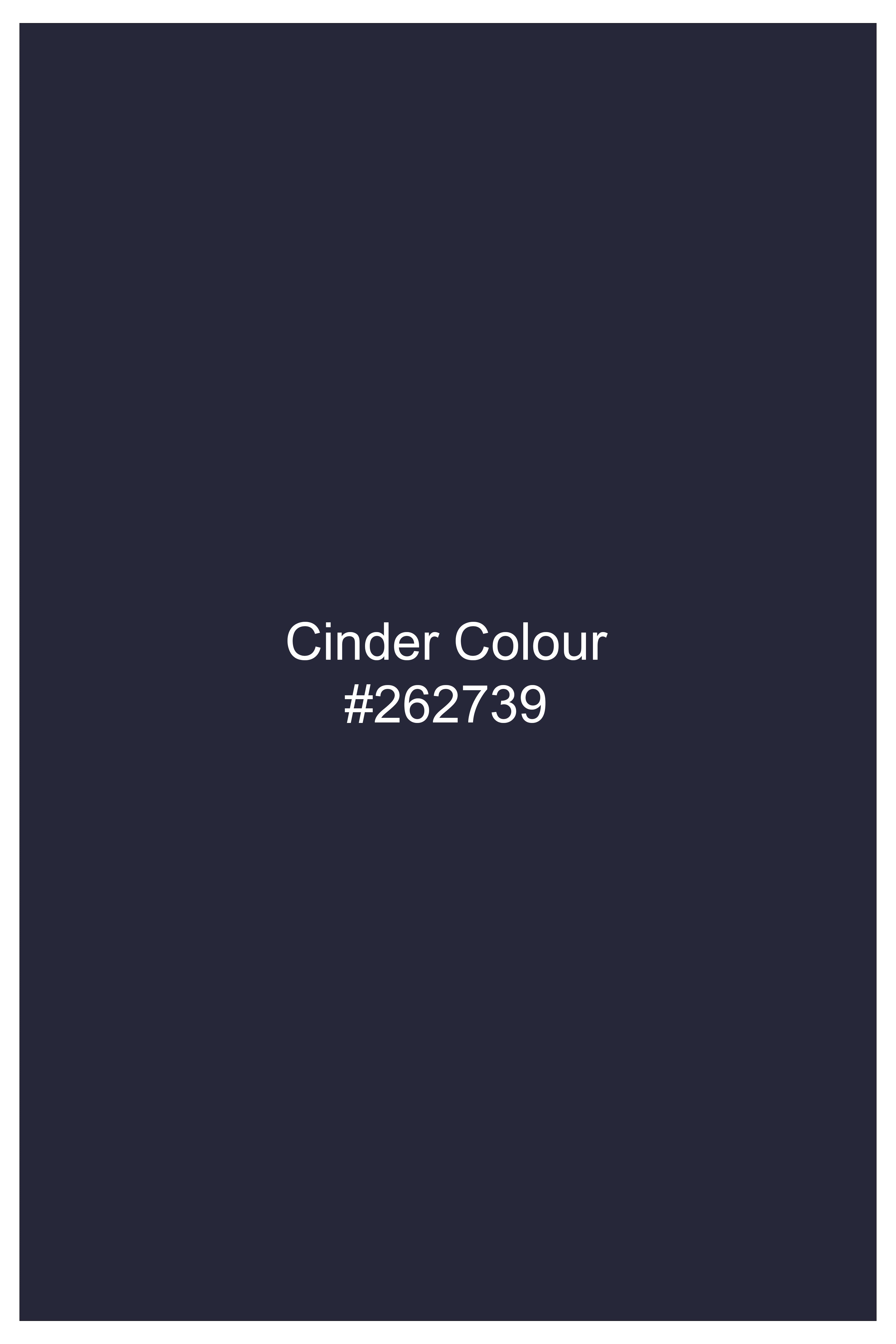 Noctis-Cinder Blue Diamond Textured Wool Rich Slight Stretch Single Breasted Suit