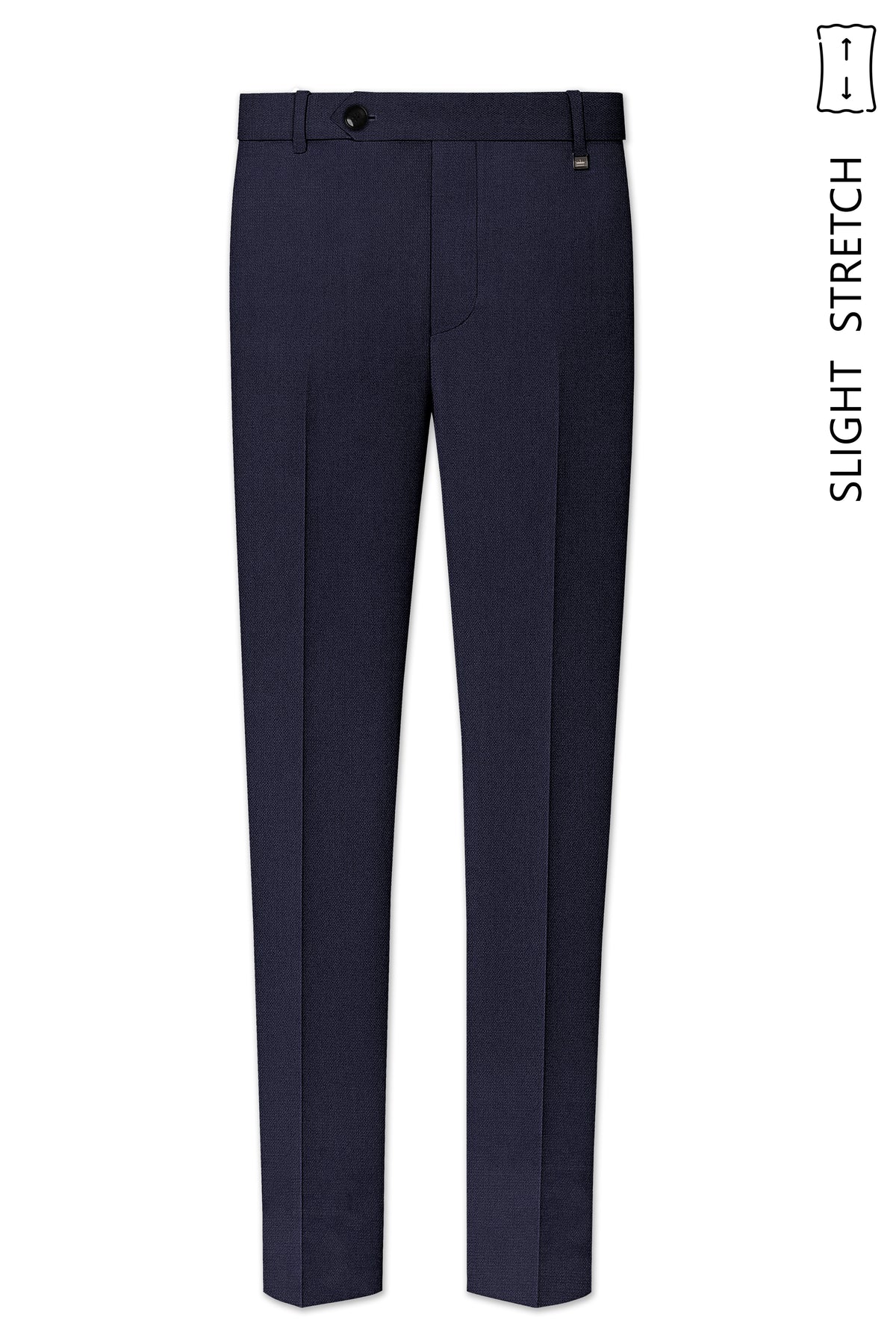 Vesper-Bastille Purple Diamond Textured Wool Rich Slight Stretch Single Breasted Suit