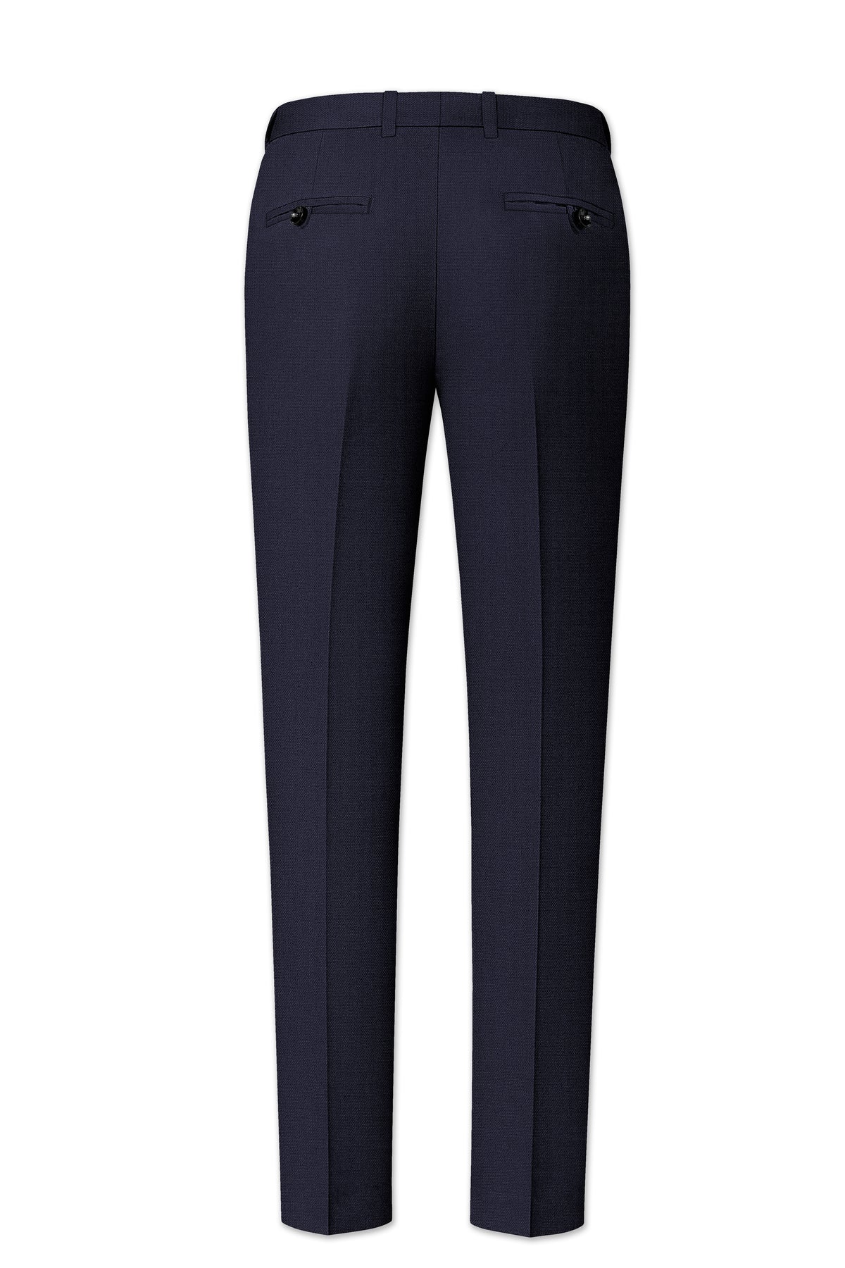 Vesper-Bastille Purple Diamond Textured Wool Rich Slight Stretch Single Breasted Suit