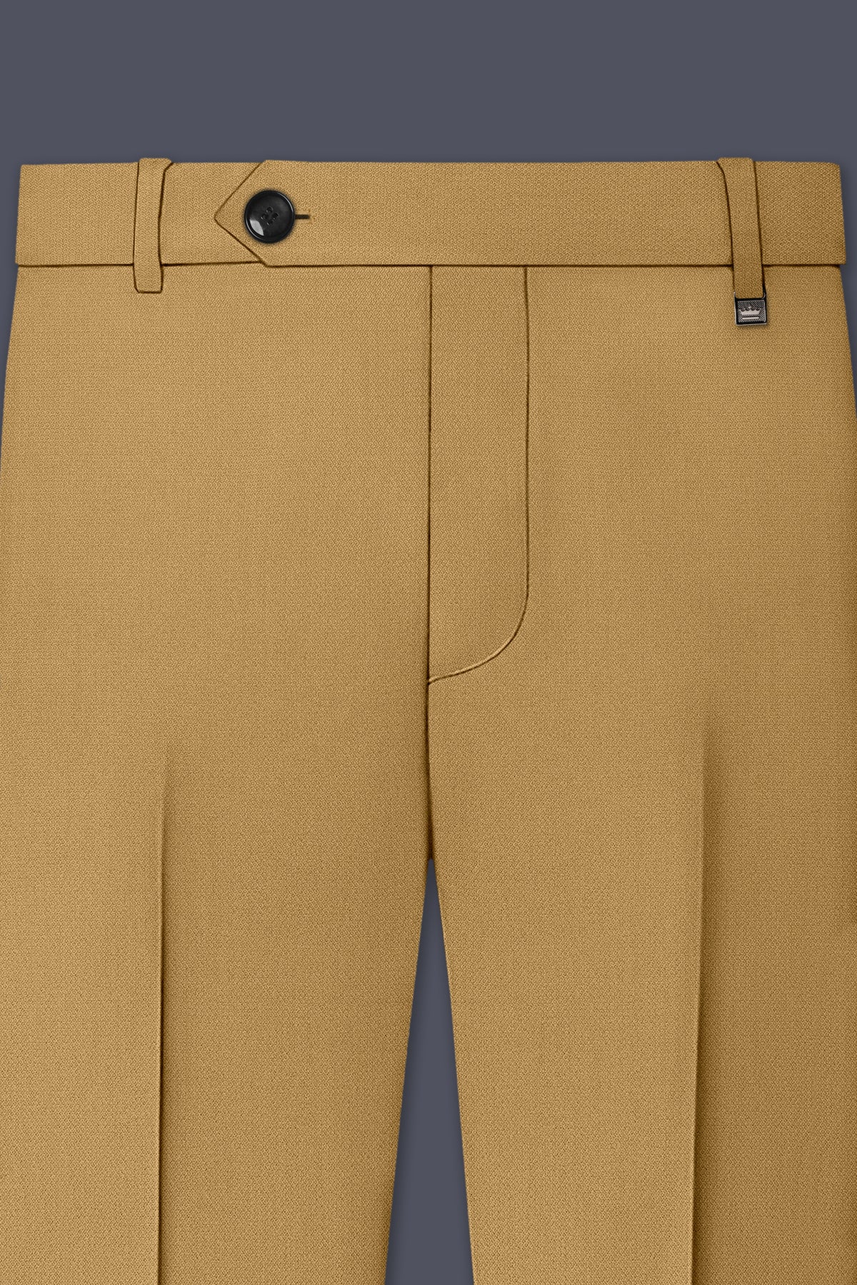 Sienna-Teak Brown Diamond Textured Wool Rich Slight Stretch Double Breasted Suit