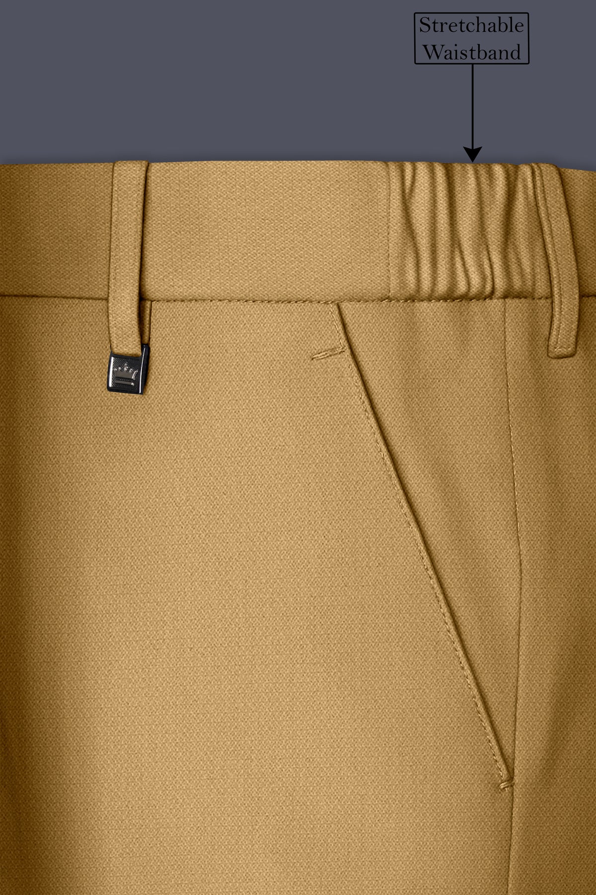 Sienna-Teak Brown Diamond Textured Wool Rich Slight Stretch Double Breasted Suit