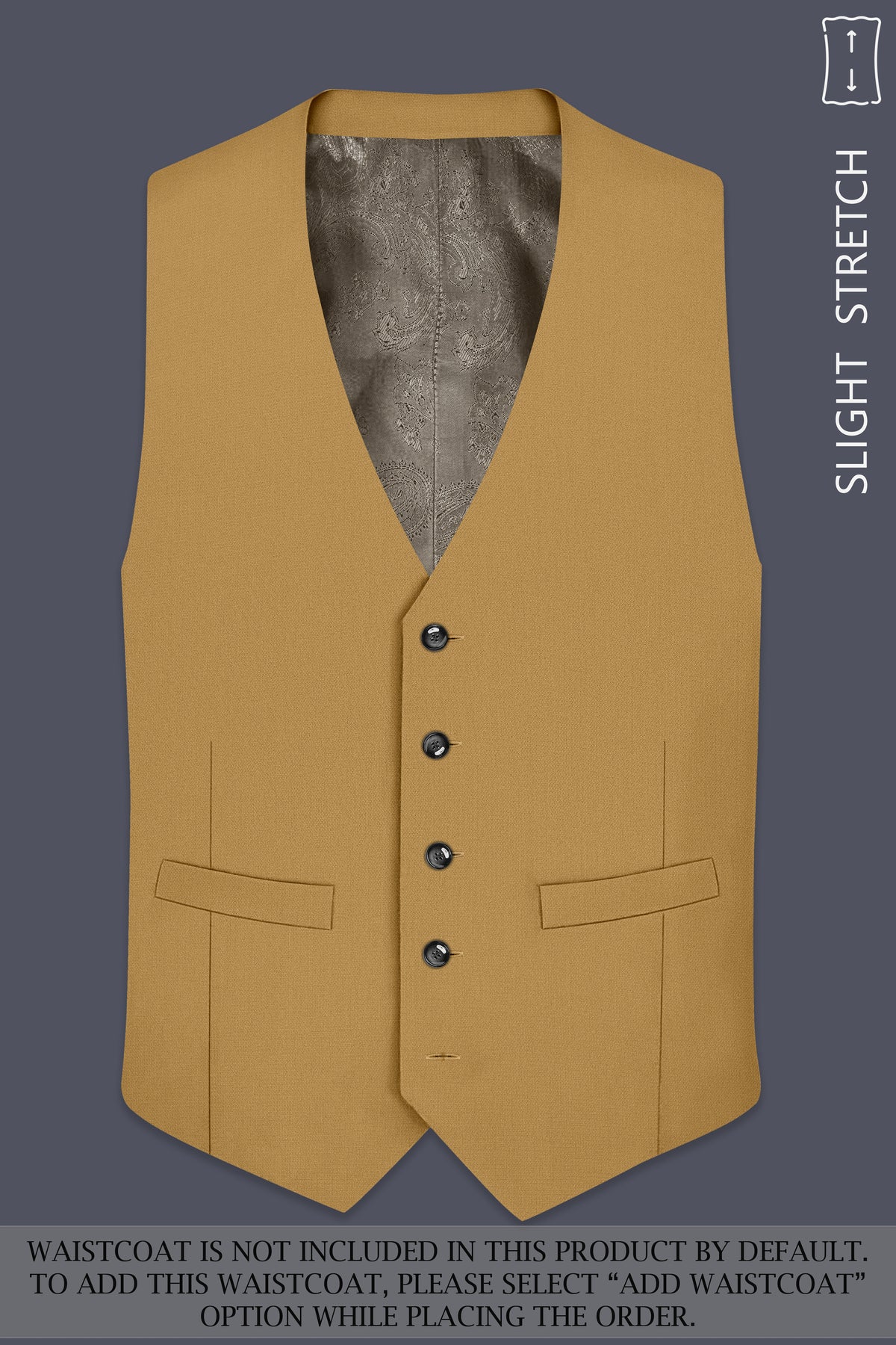 Sienna-Teak Brown Diamond Textured Wool Rich Slight Stretch Double Breasted Suit