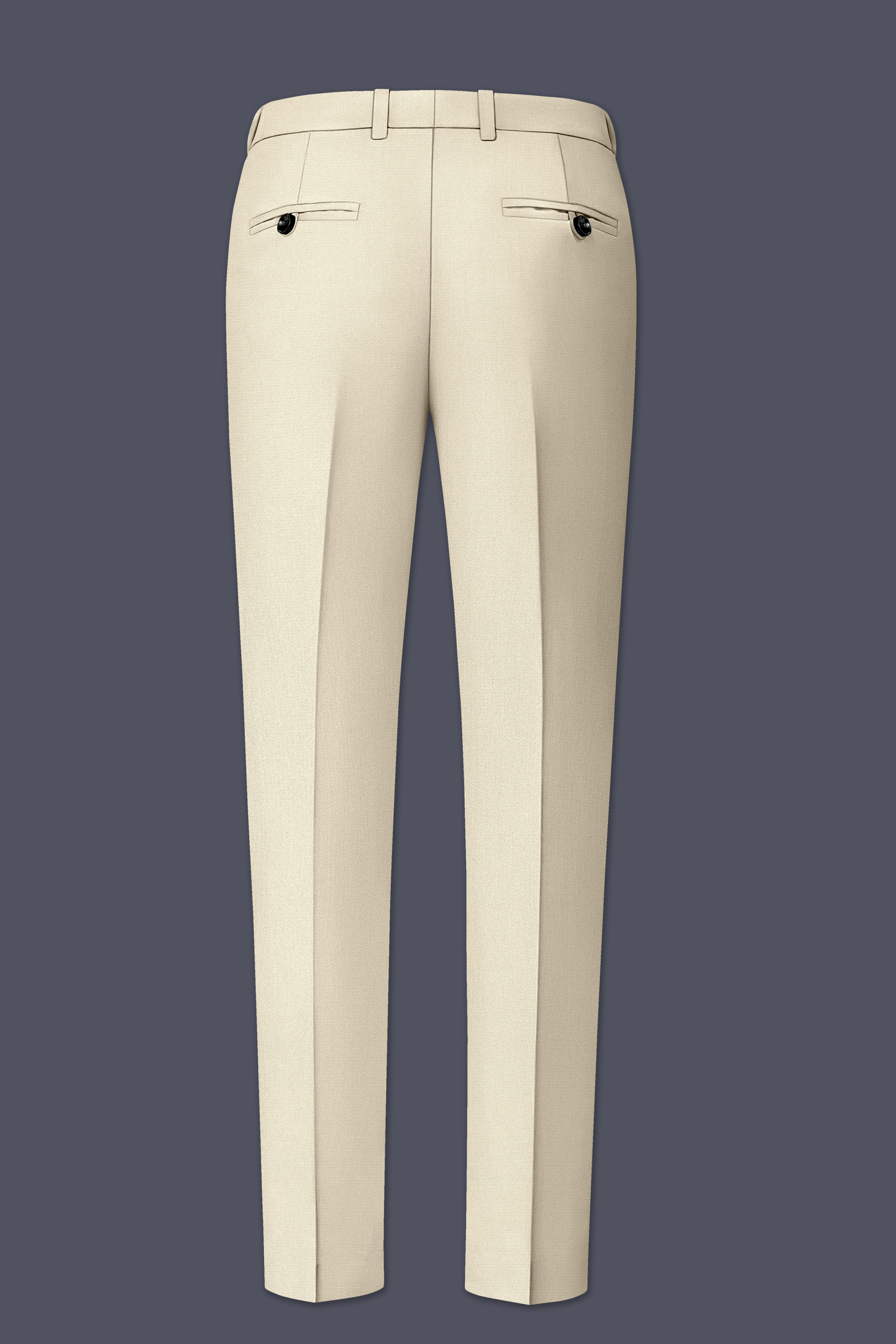 Dune-Foggy Cream Diamond Textured Wool Rich Slight Stretch Double Breasted Suit
