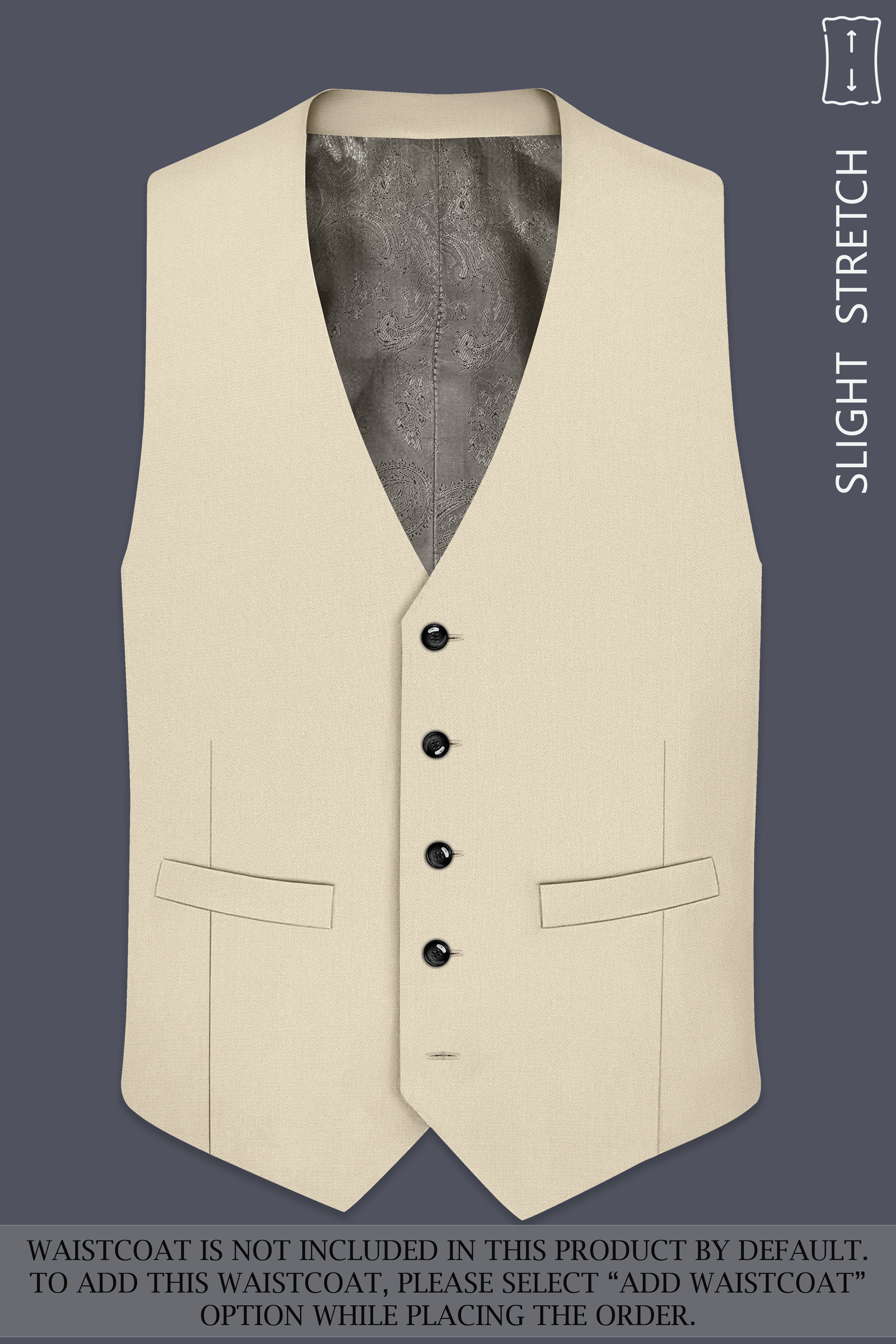 Dune-Foggy Cream Diamond Textured Wool Rich Slight Stretch Double Breasted Suit