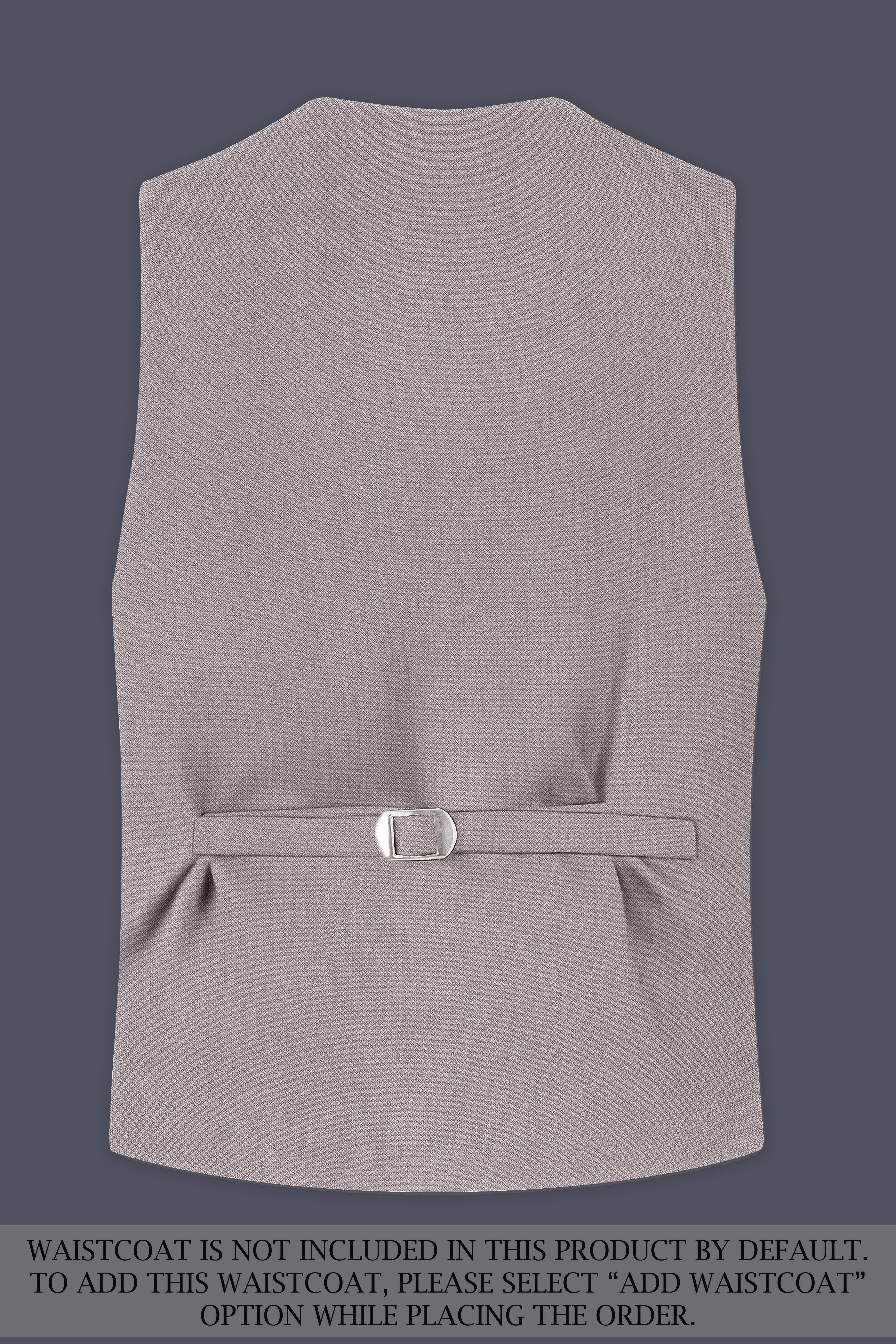Helix-Fossil Gray Diamond Textured Wool Rich Slight Stretch Double Breasted Suit