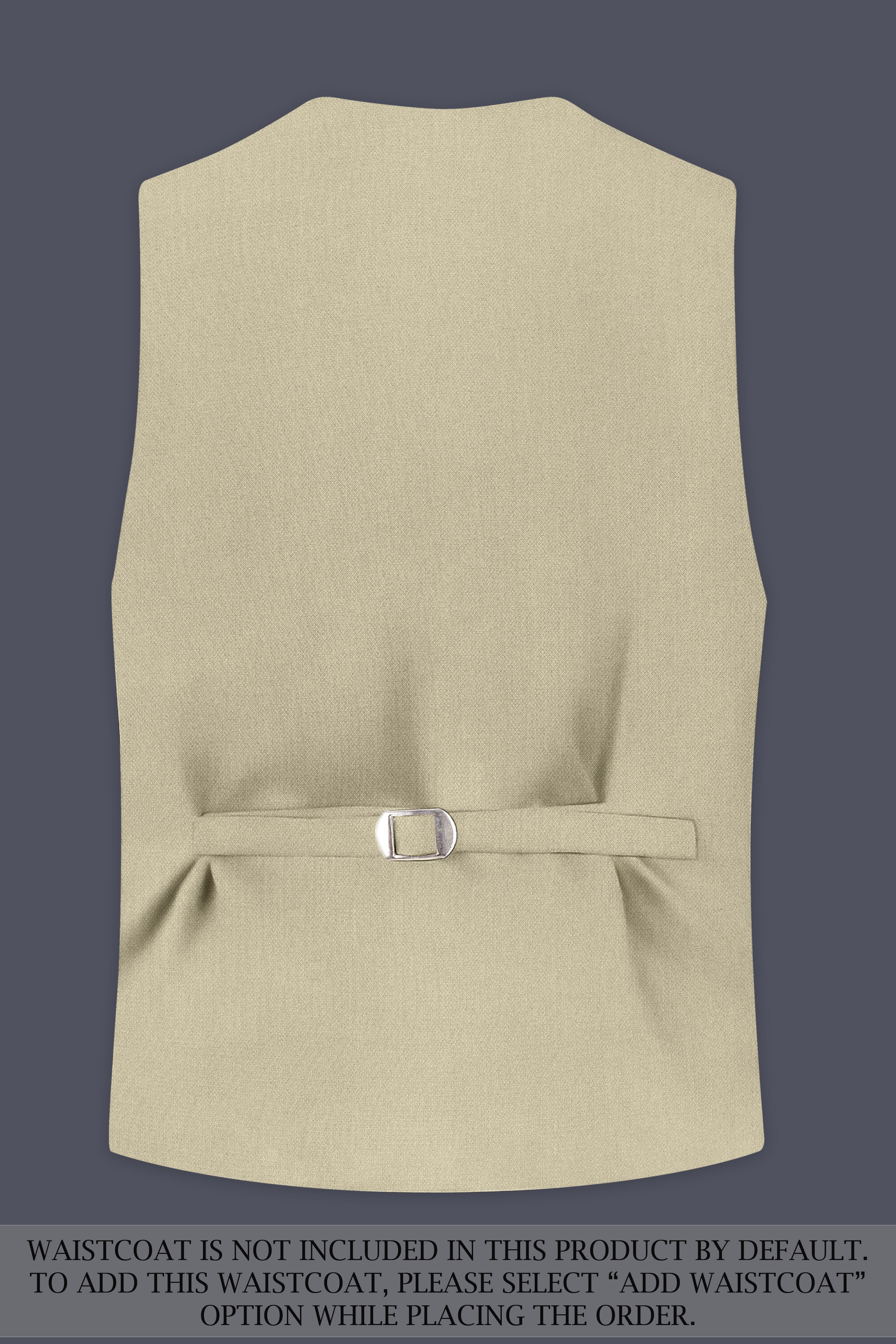 Cedar-Tallow Green Diamond Textured Wool Rich Slight Stretch Double Breasted Suit