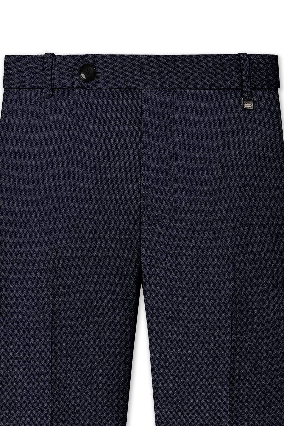 Vesper-Bastille Purple Diamond Textured Wool Rich Slight Stretch Double Breasted Suit