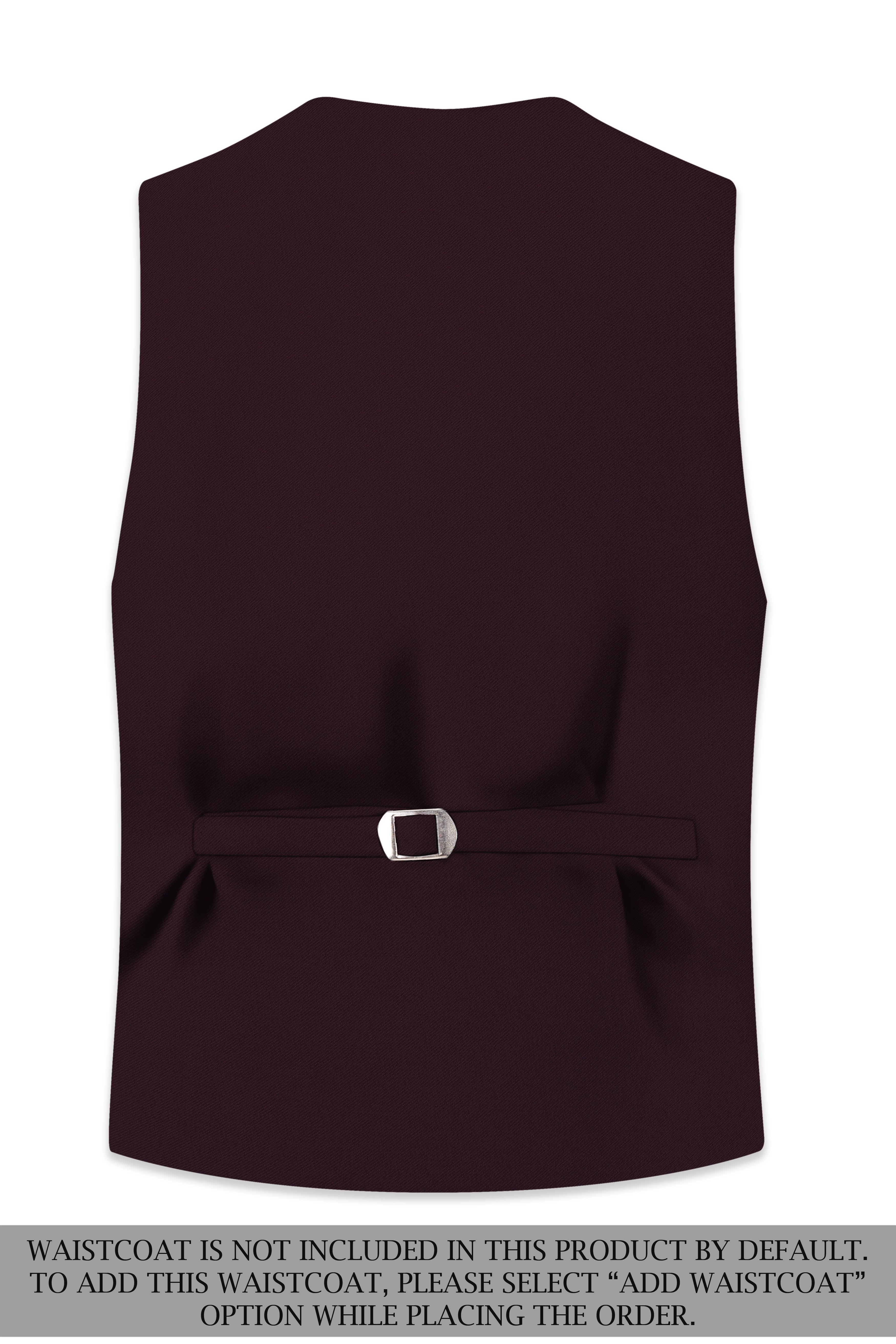Imperio-korean Eclipse Purple 4-Way Stretch Wrinkle-Free Wool Rich Single Breasted Suit