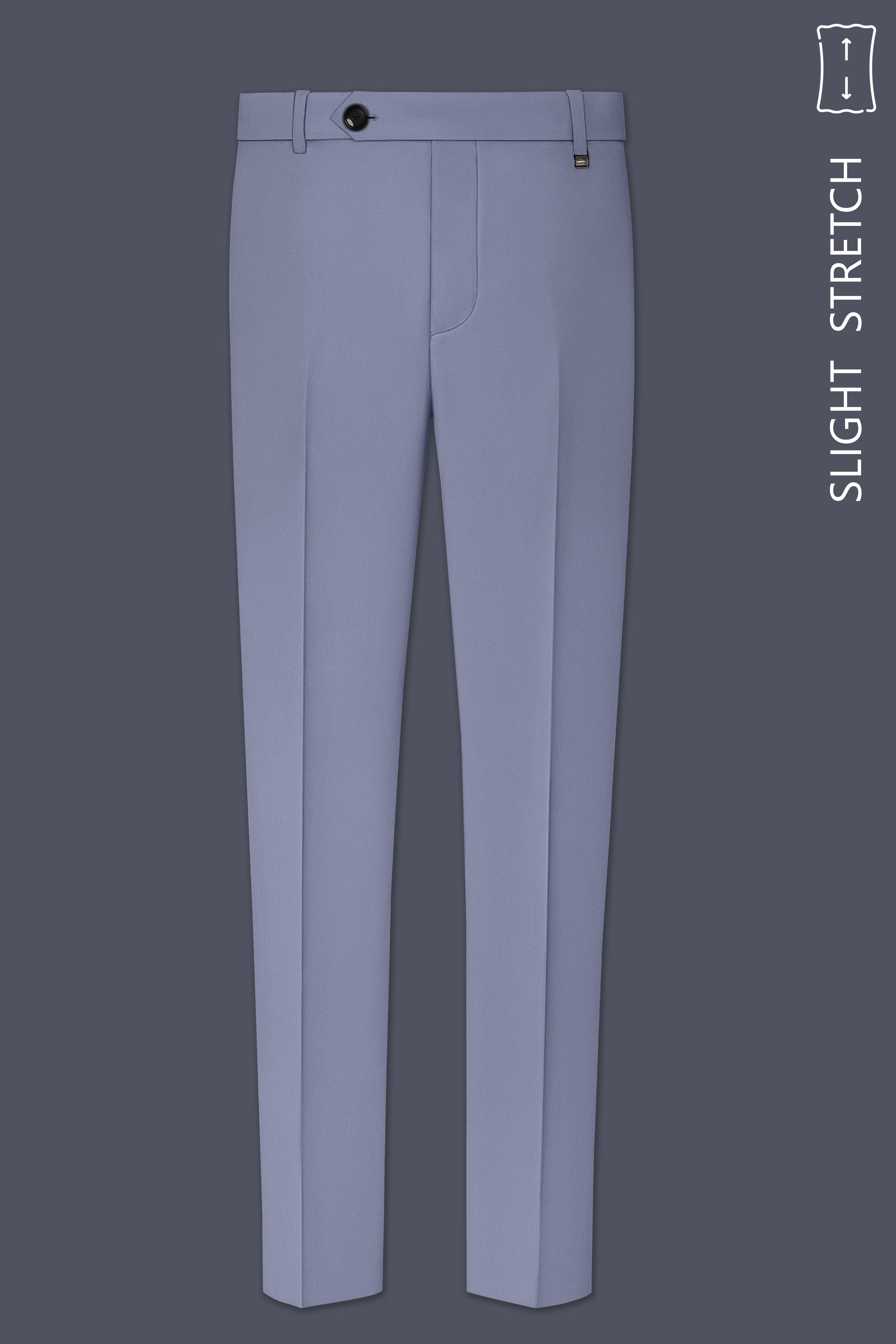 Sterling-Manatee Gray Wool Rich Slight Stretch Single Breasted Suit