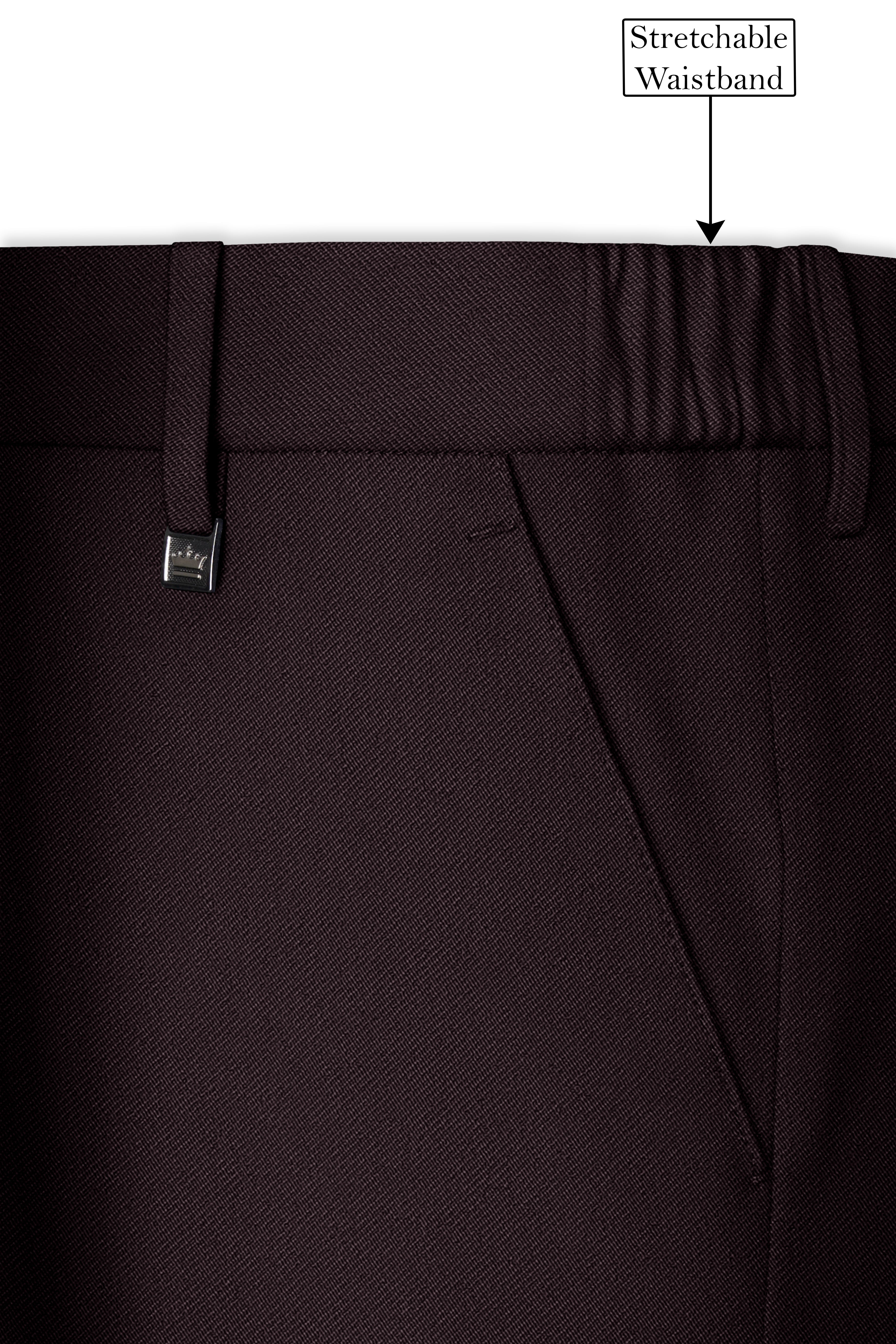 Bristol-Eclipse Brown Wool Rich Slight Stretch Single Breasted Suit