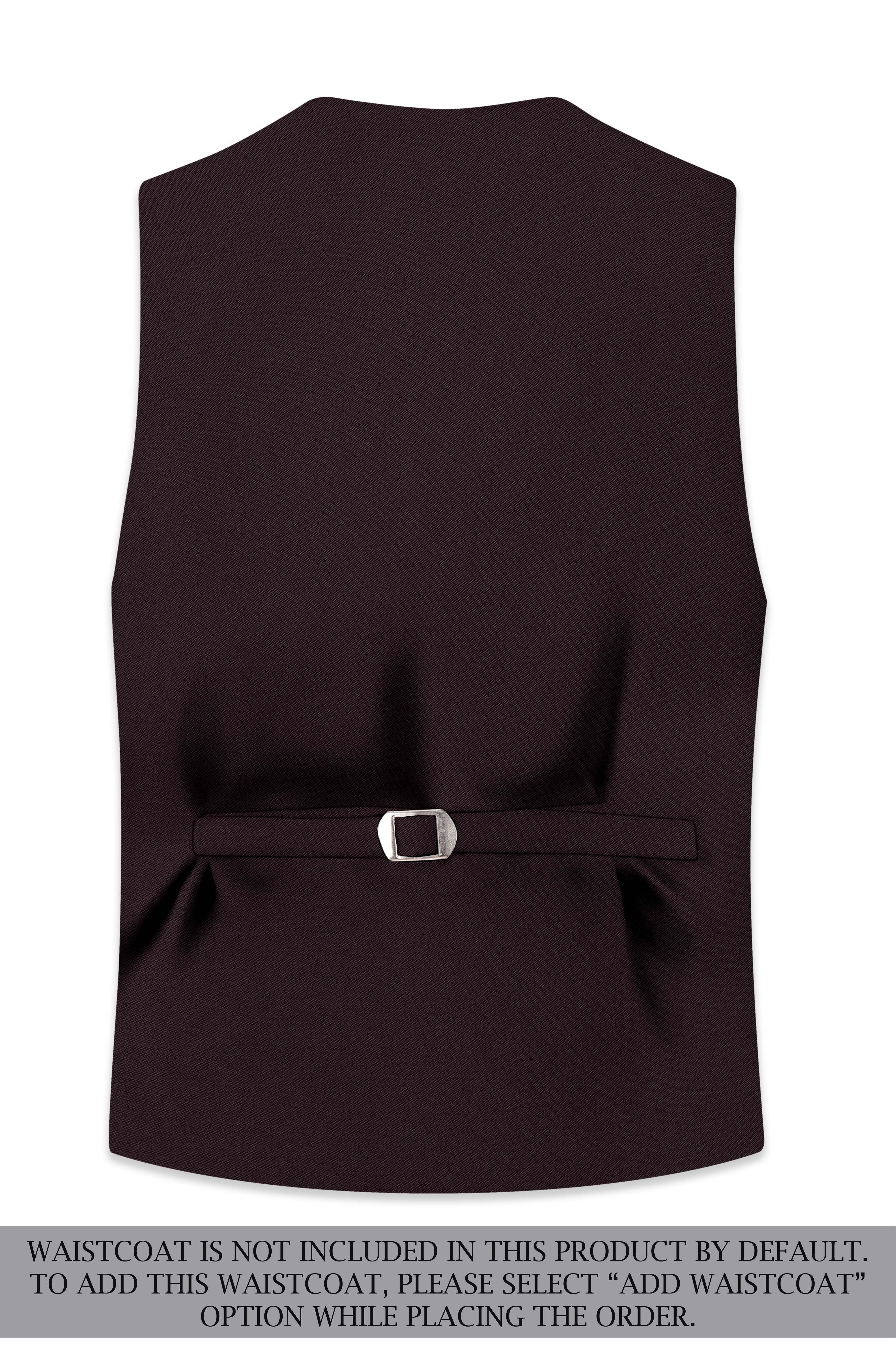 Bristol-Eclipse Brown Wool Rich Slight Stretch Single Breasted Suit