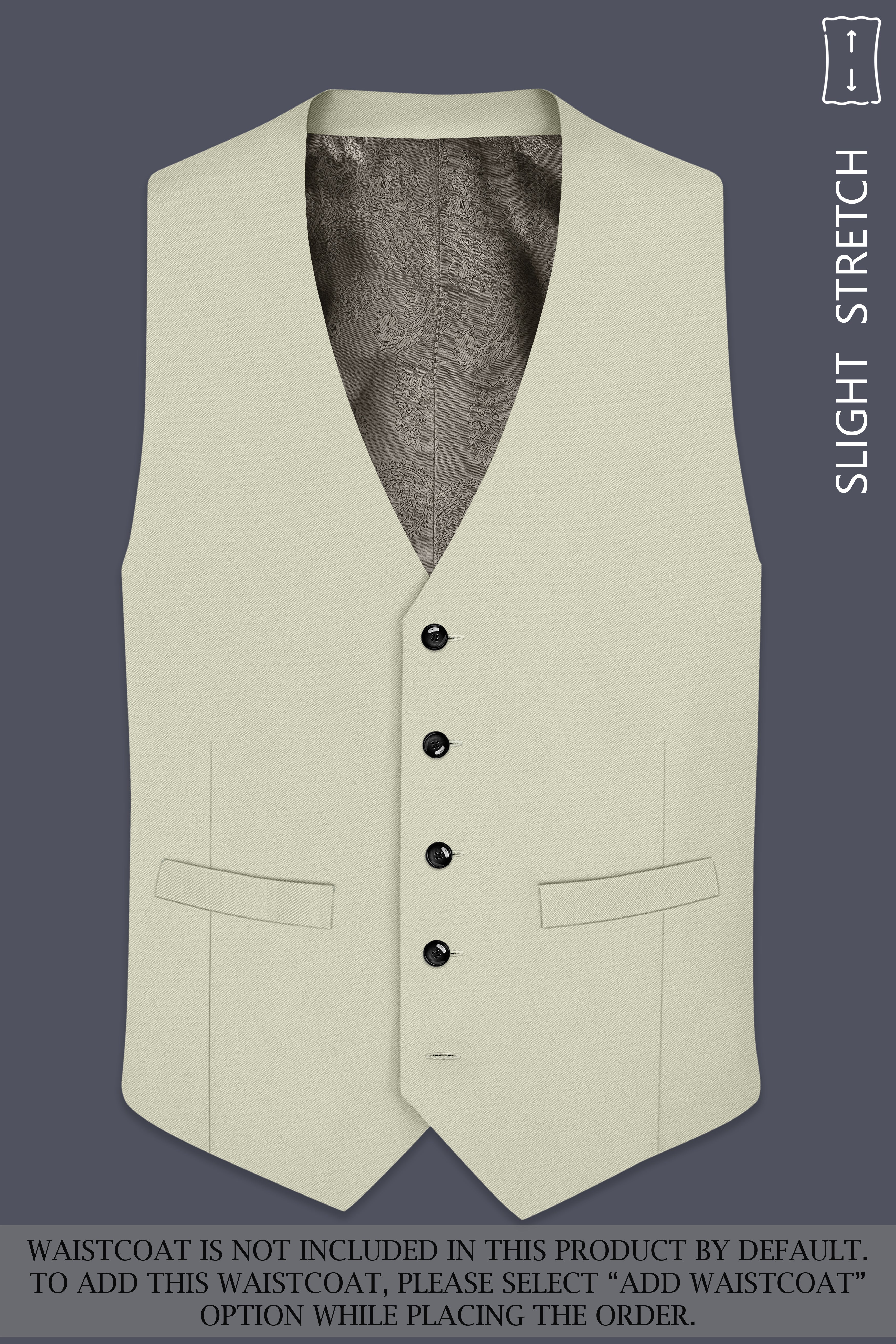 Verde-Tana Green Wool Rich Slight Stretch Single Breasted Suit