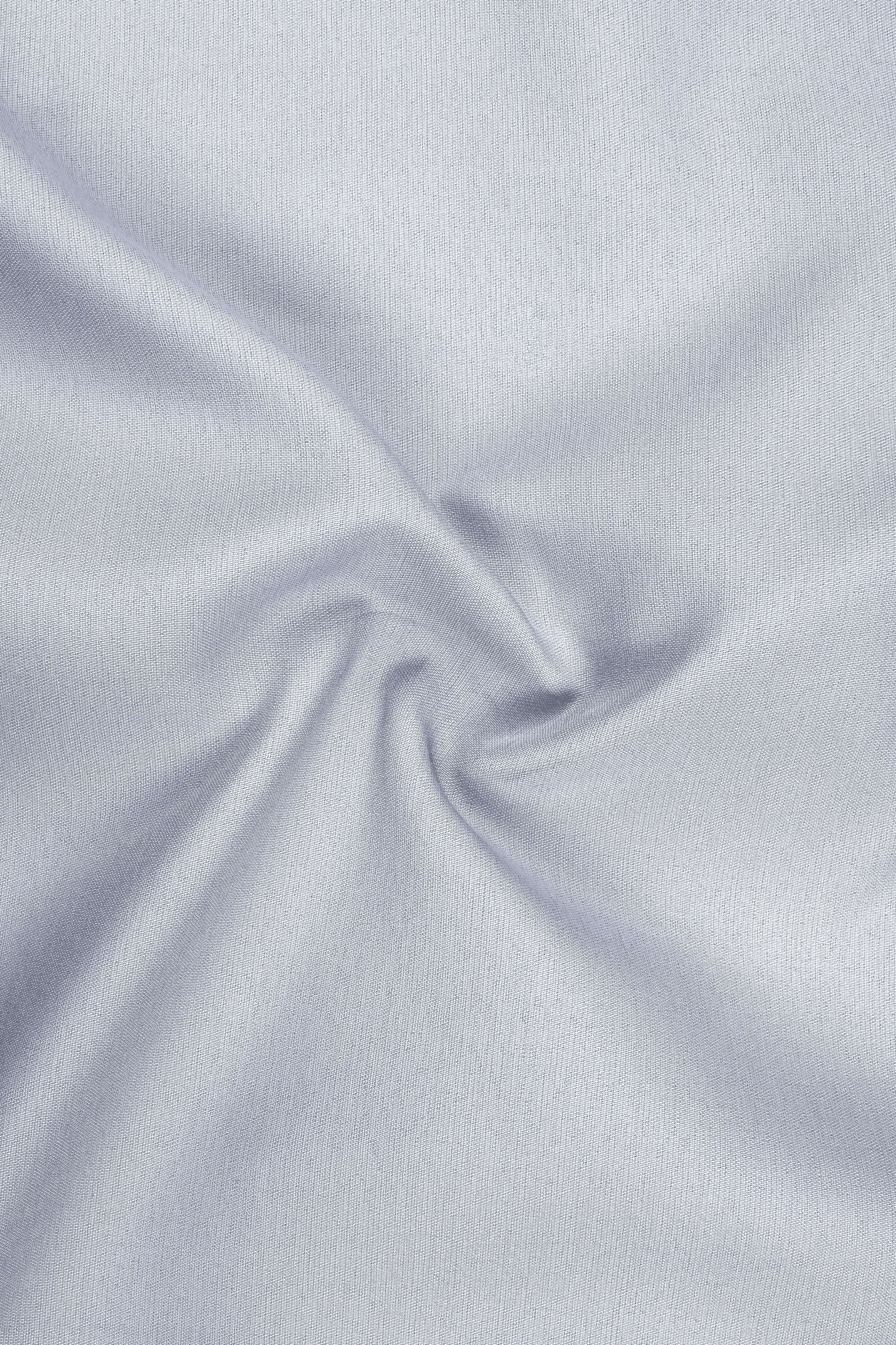 Azure-Periwinkle Gray  Wool Rich Slight Stretch Double Breasted Suit