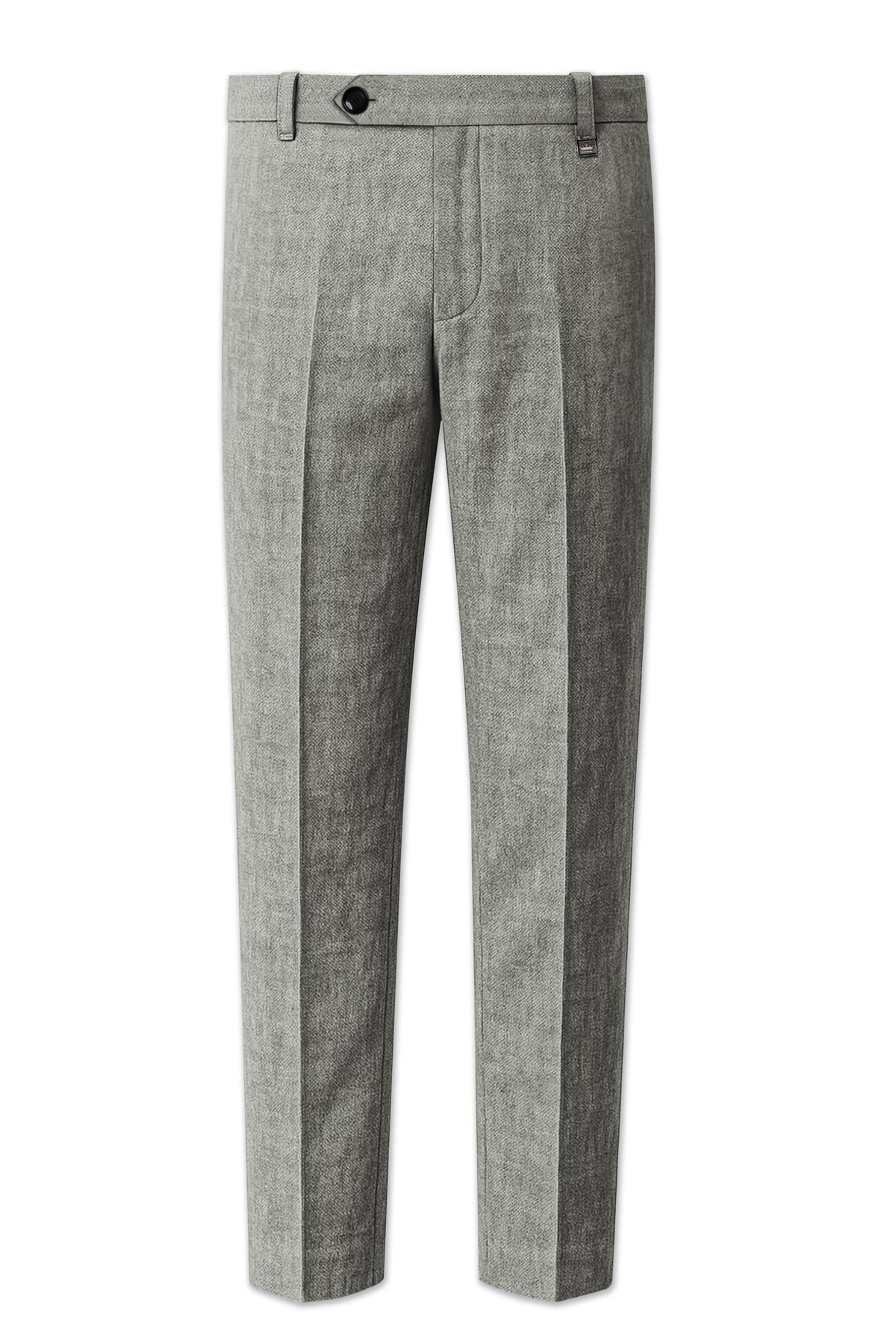 Verdant-Friar Green Luxurious Linen Single Breasted Sports Suit