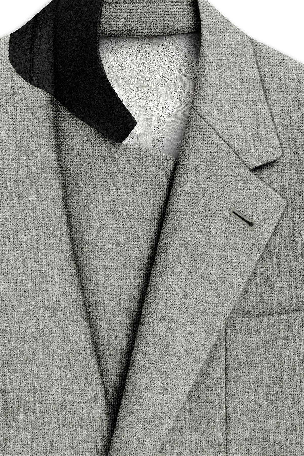 Verdant-Friar Green Luxurious Linen Single Breasted Sports Suit