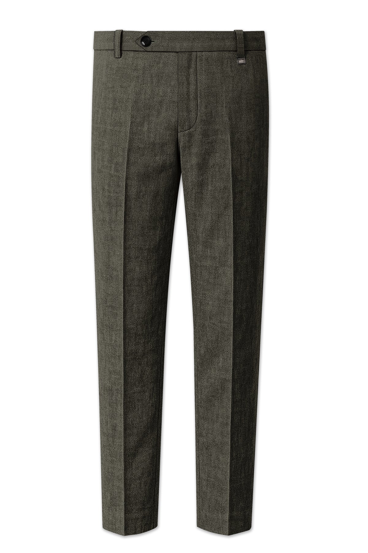Laurel-Zeus Green Luxurious Linen Single Breasted Sports Suit