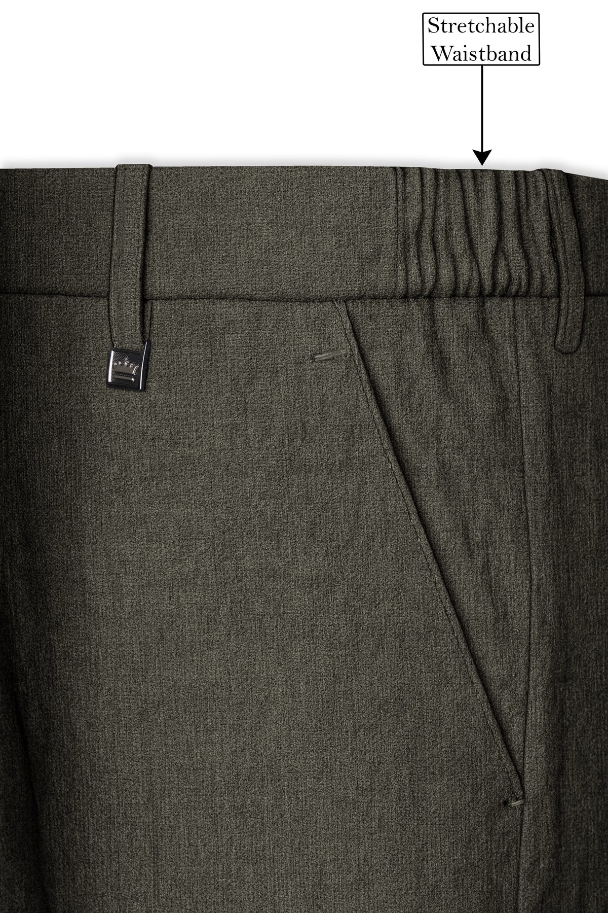 Laurel-Zeus Green Luxurious Linen Single Breasted Sports Suit