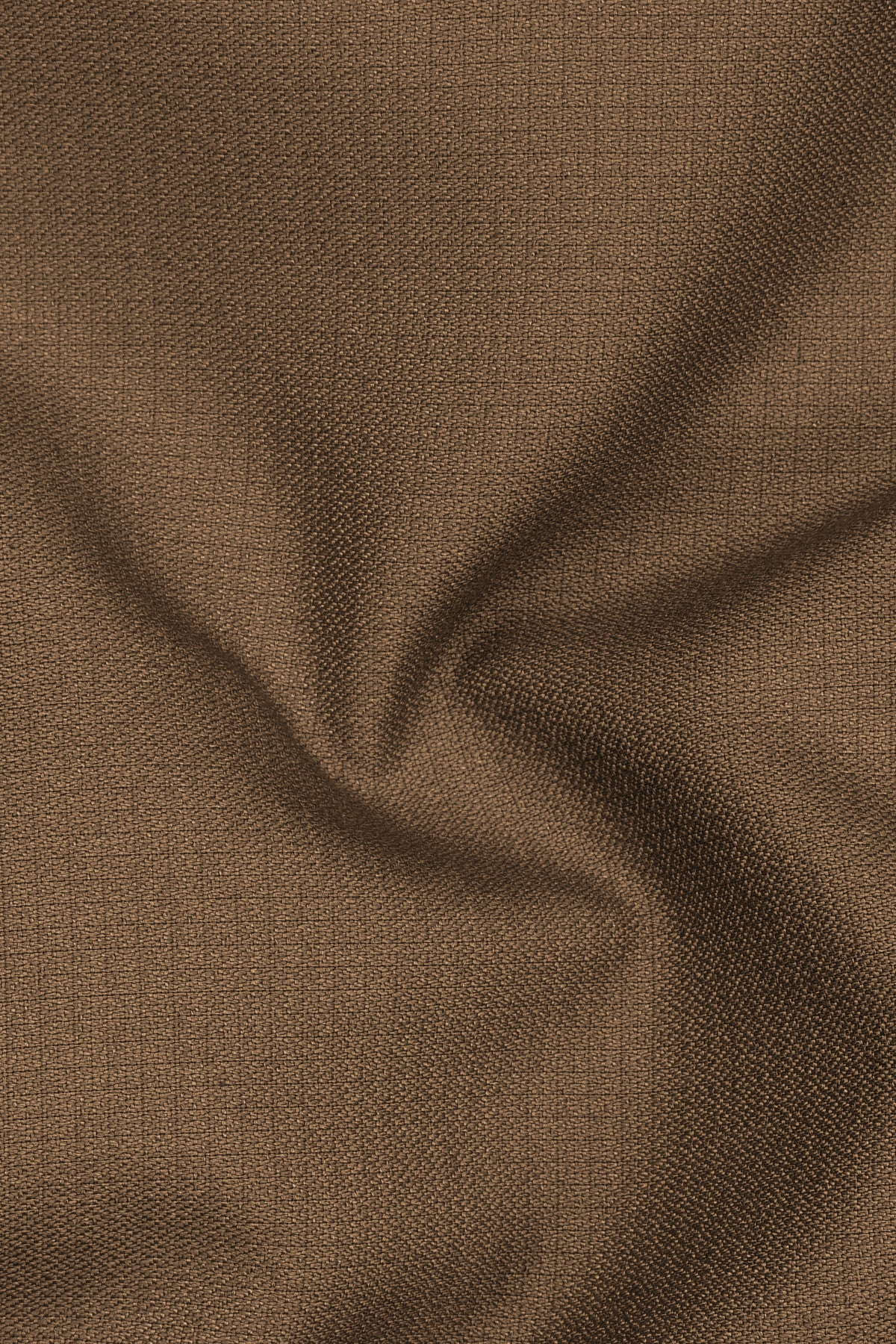 Cordovan-Mondo Brown Diamond Textured Wool Rich Slight Stretch Tuxedo Suit