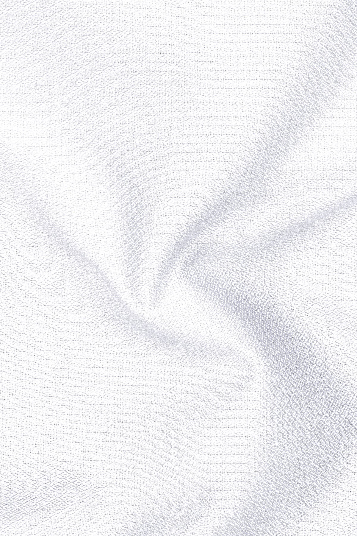 Porcelain-Bright White Diamond Textured Wool Rich Slight Stretch Bandhgala Suit