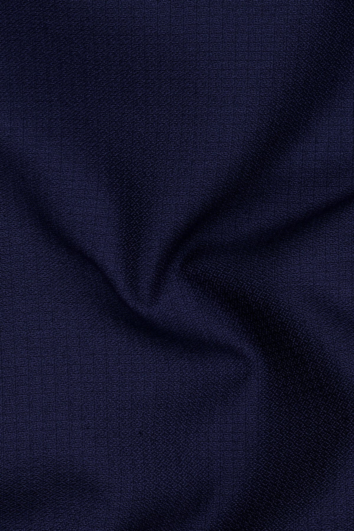 Sapphire-Haiti Blue Diamond Textured Wool Rich Slight Stretch Peak Lapel Tuxedo Suit