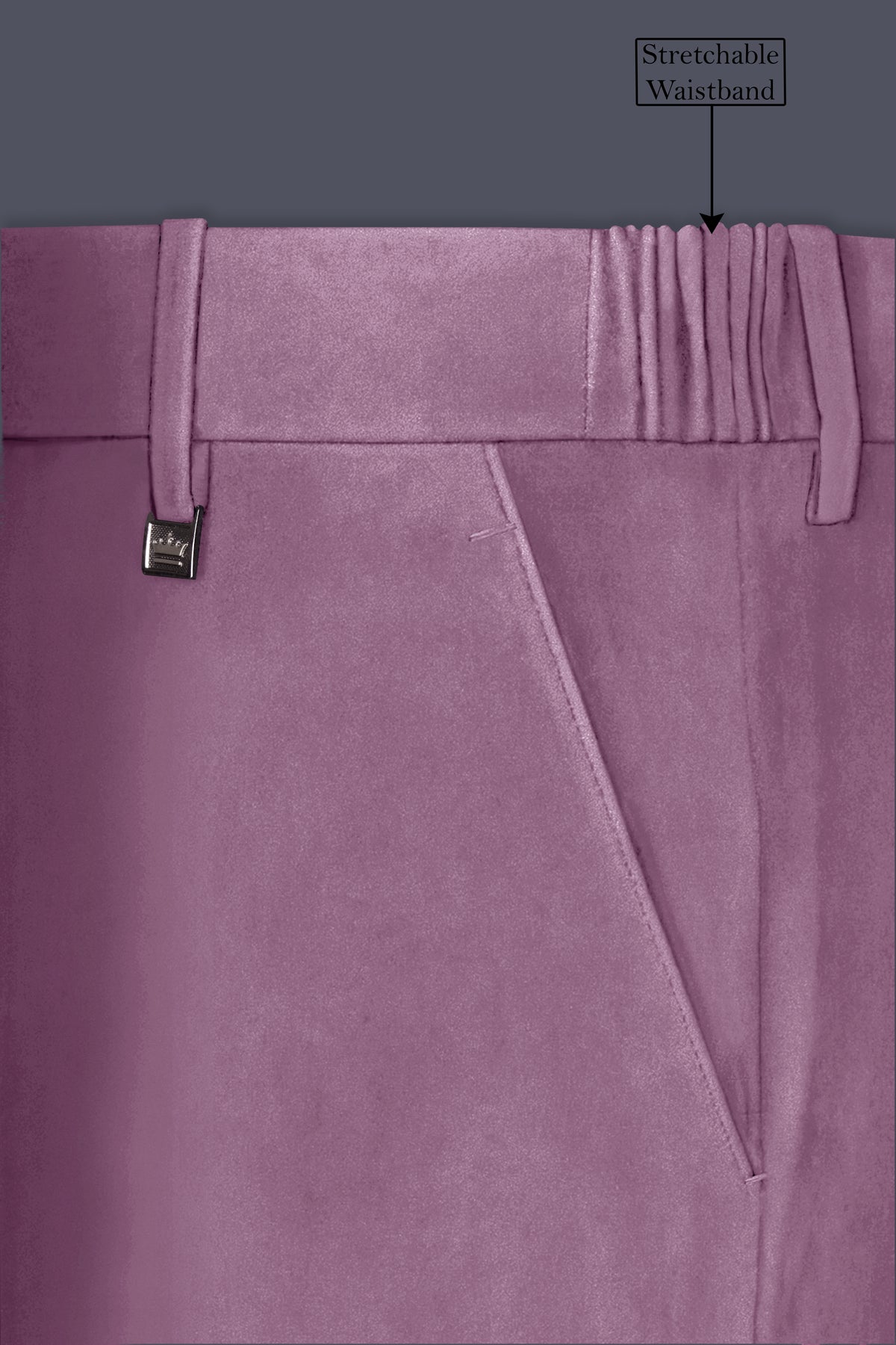 Veloura-Strikemaster Pink Velvet Peak Lapel Tuxedo Suit