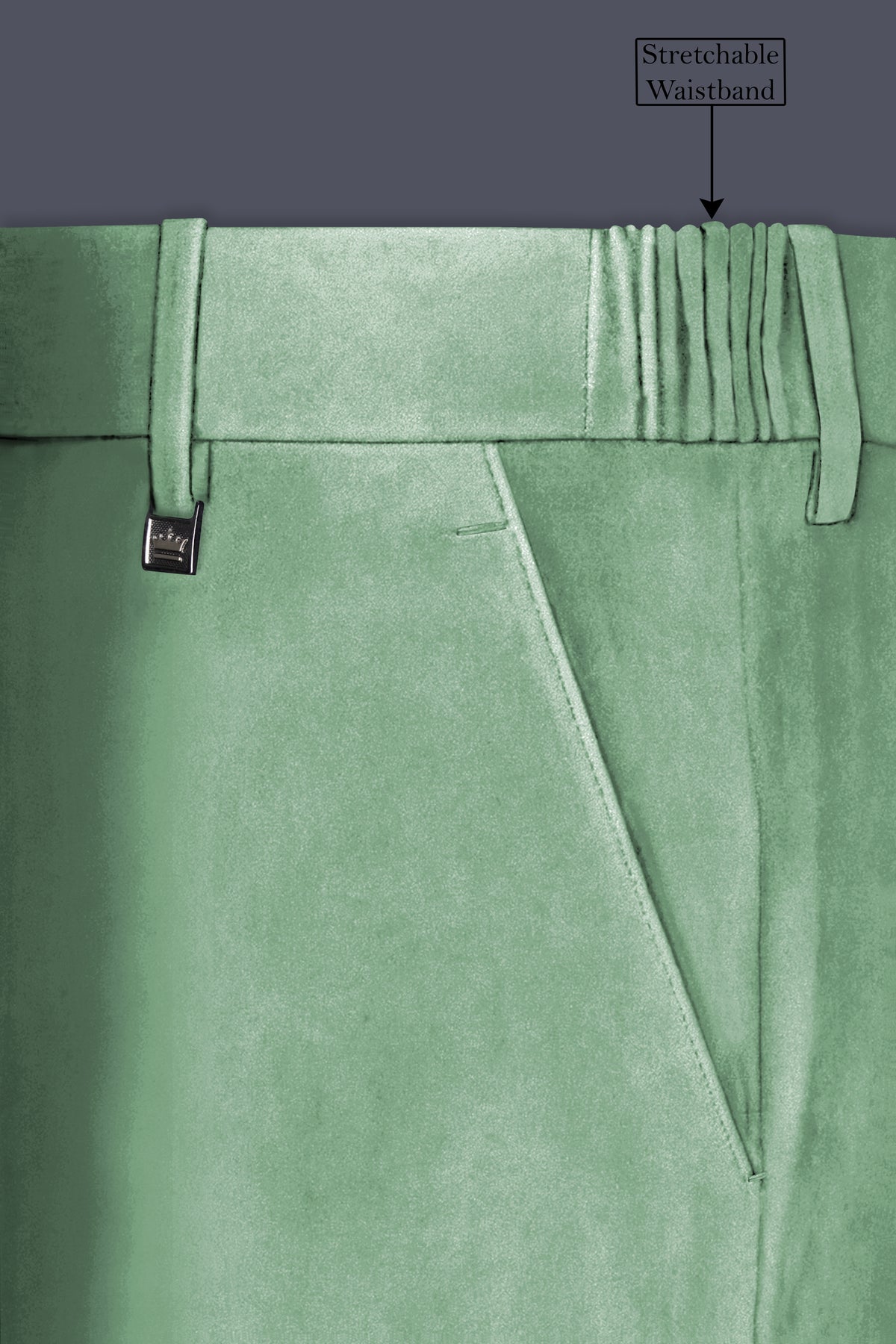 Nocturne-Amulet Green Velvet Peak Lapel Tuxedo Suit