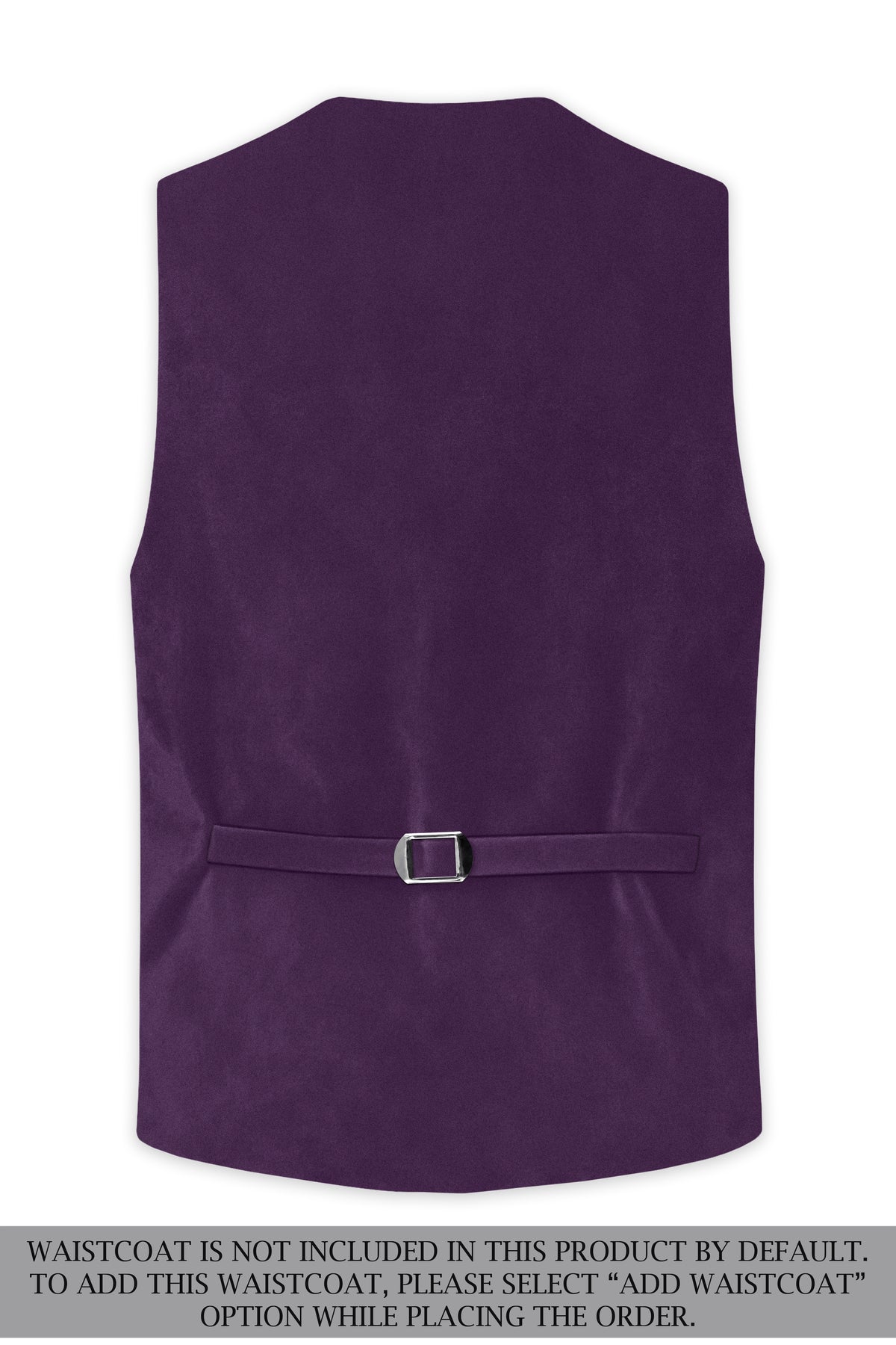 Regal-Royal Purple Velvet Peak Lapel Tuxedo Suit