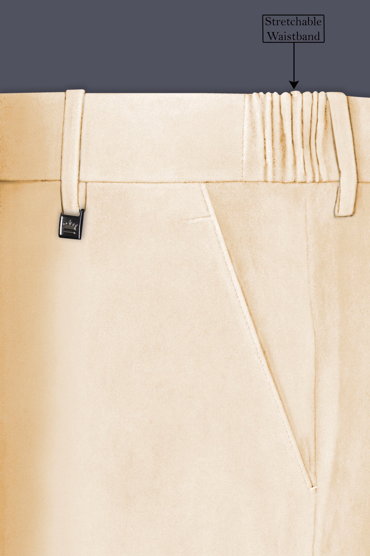 Opaline-Off White Velvet Peak Lapel Tuxedo Suit