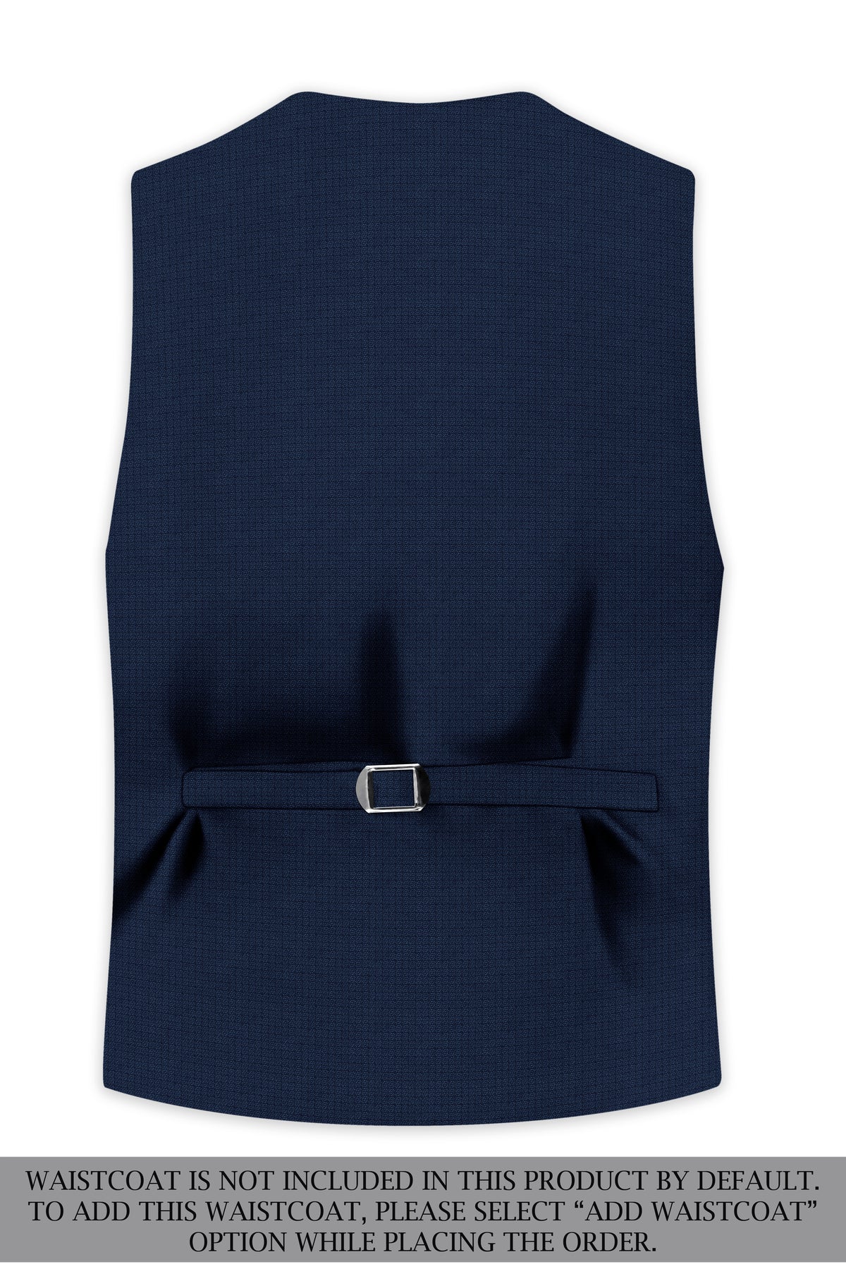 Regent-Ebony Blue Diamond Textured Wool Rich Slight Stretch Single Breasted Suit