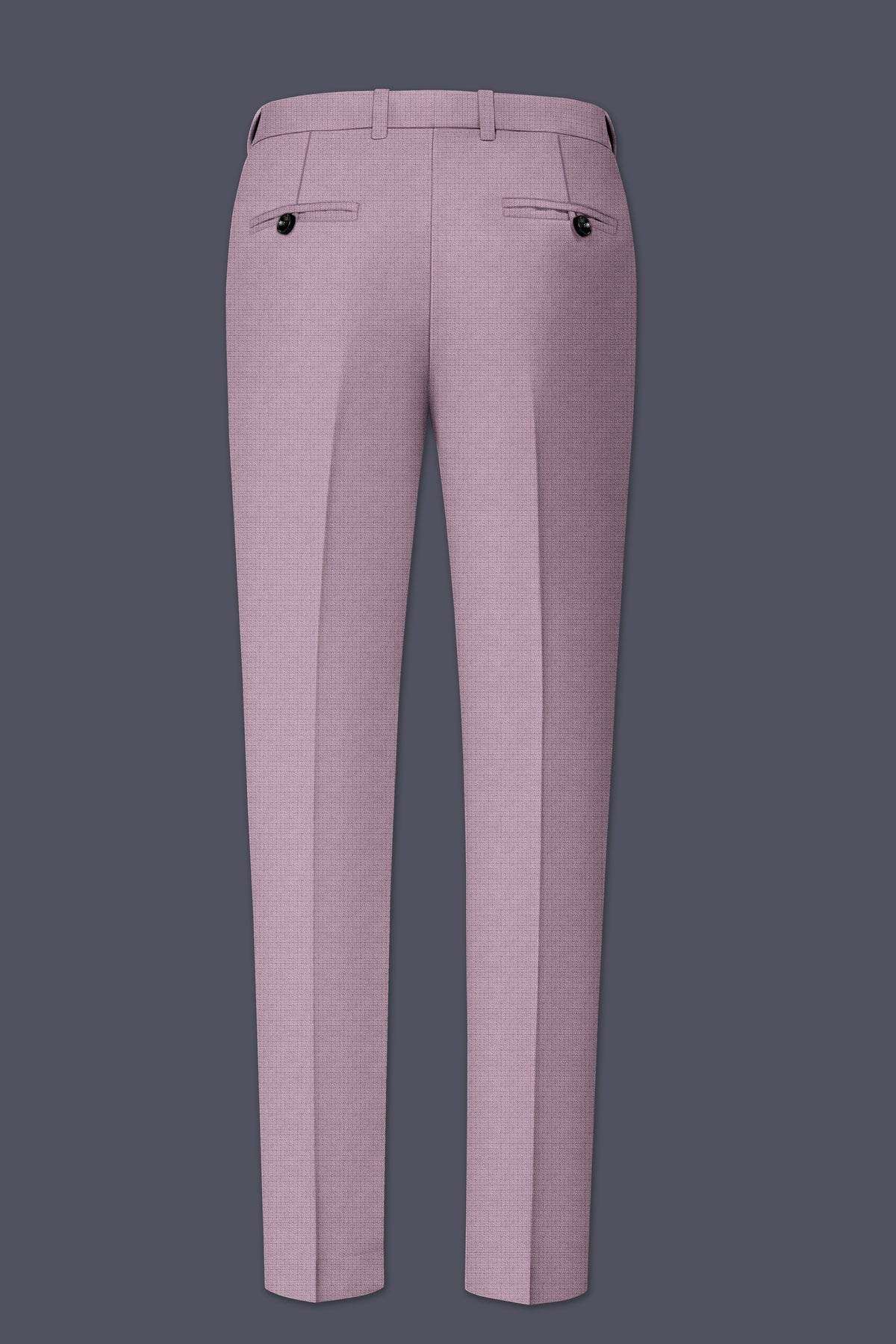 Regalia-Mountbatten Pink Diamond Textured Wool Rich Slight Stretch Double Breasted Suit
