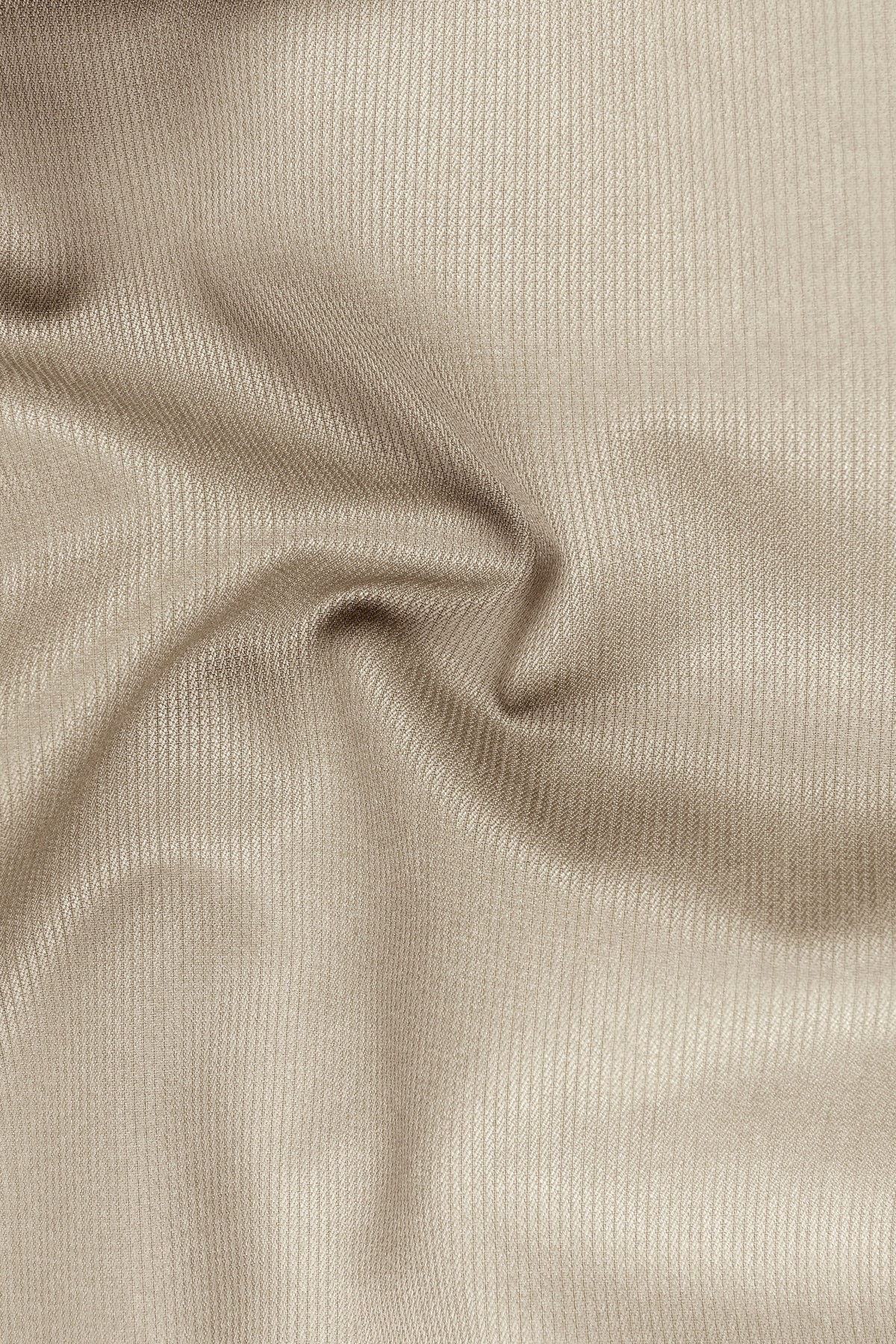 Ivoria-Vanilla Cream Diamond Textured Wool Rich Slight Stretch Single Breasted Suit