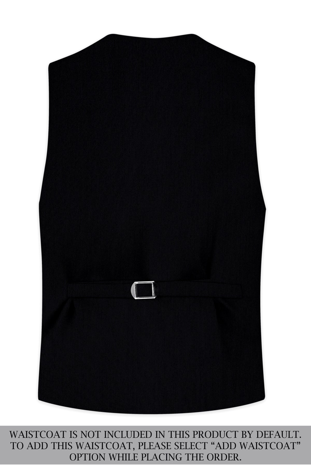 Onyx-Jade Black Diamond Textured Wool Rich Slight Stretch Single Breasted Suit
