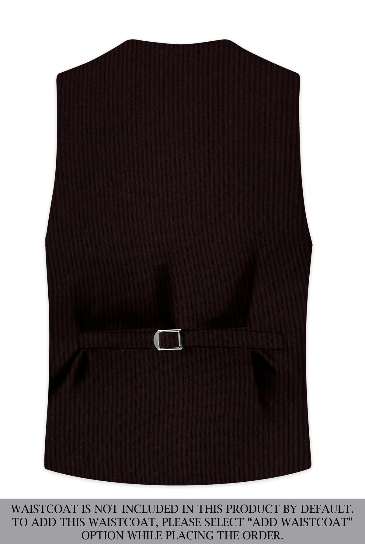Terrano-Creole Brown Diamond Textured Wool Rich Slight Stretch Double Breasted Suit