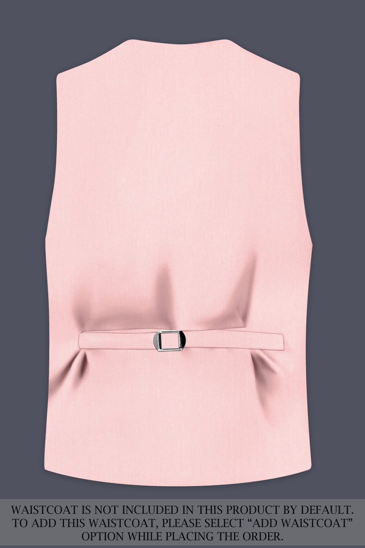 Elara-Cosmos Pink Diamond Textured Wool Rich Slight Stretch Double Breasted Suit