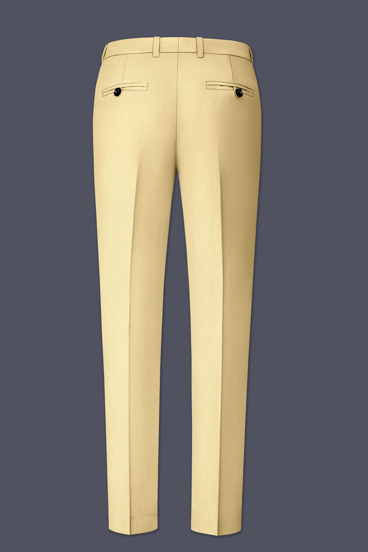 Dorian-Pavlova Cream Diamond Textured Wool Rich Slight Stretch Double Breasted Suit