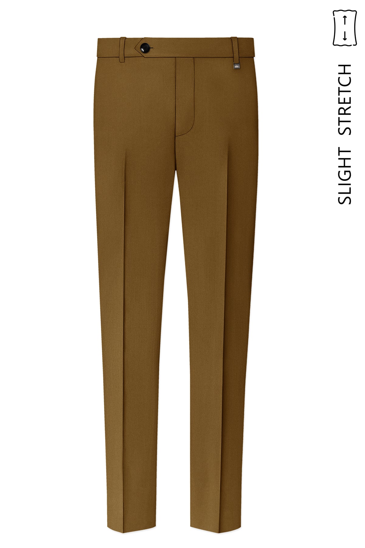 Sartoro-Otter Brown Diamond Textured Wool Rich Slight Stretch Single Breasted Suit