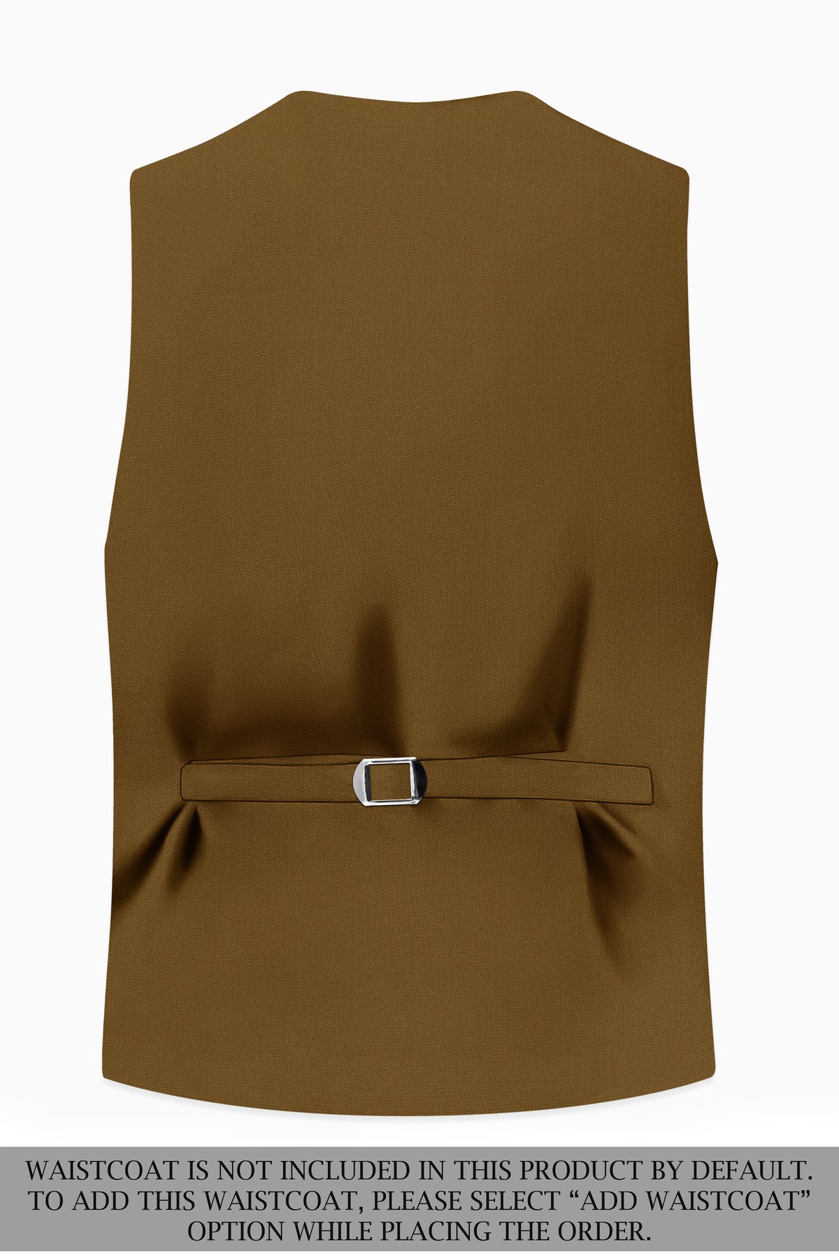 Sartoro-Otter Brown Diamond Textured Wool Rich Slight Stretch Single Breasted Suit