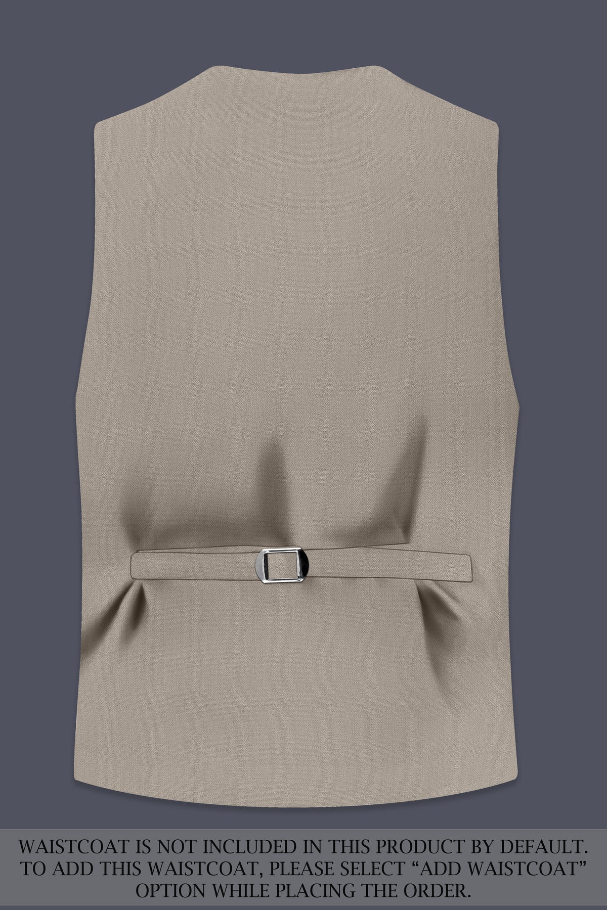 Mavren-Taupe Brown Diamond Textured Wool Rich Slight Stretch Single Breasted Suit
