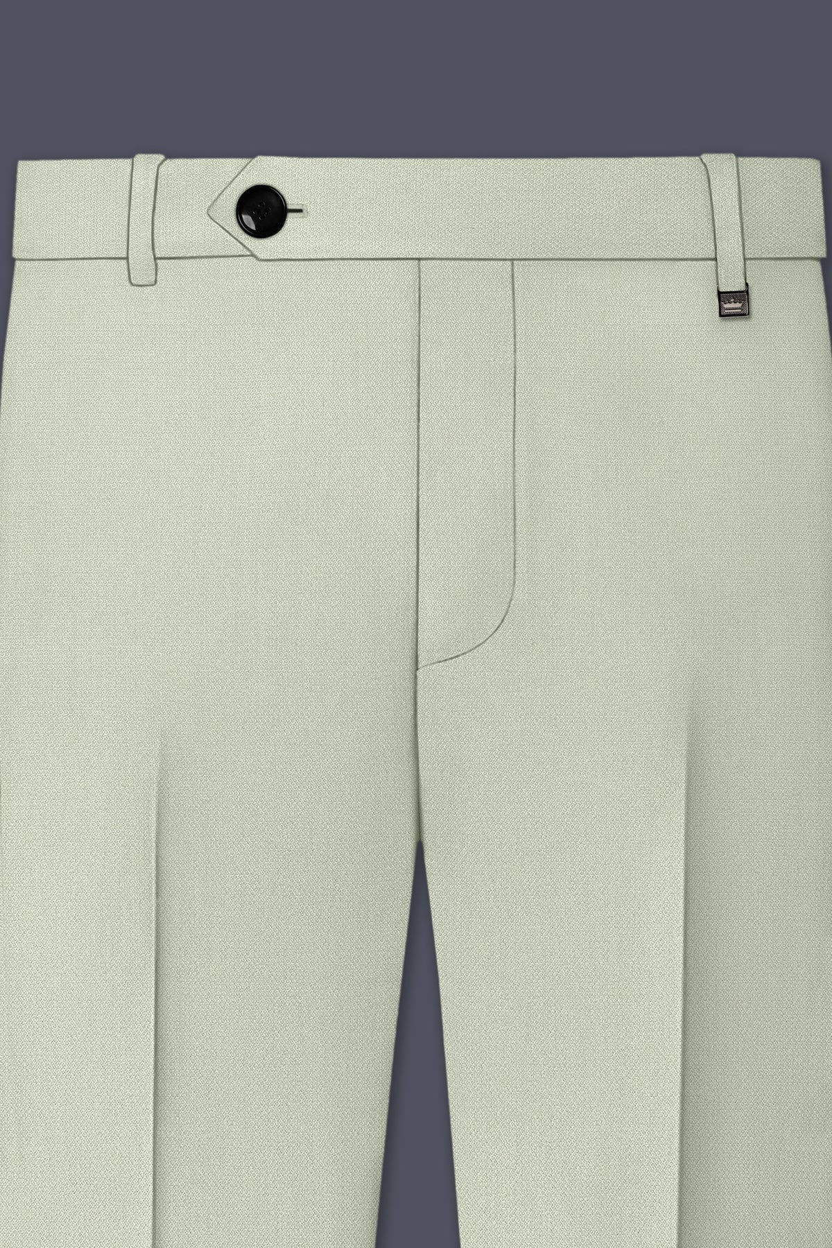 Olivier-Pixie Green Diamond Textured Wool Rich Slight Stretch Double Breasted Suit