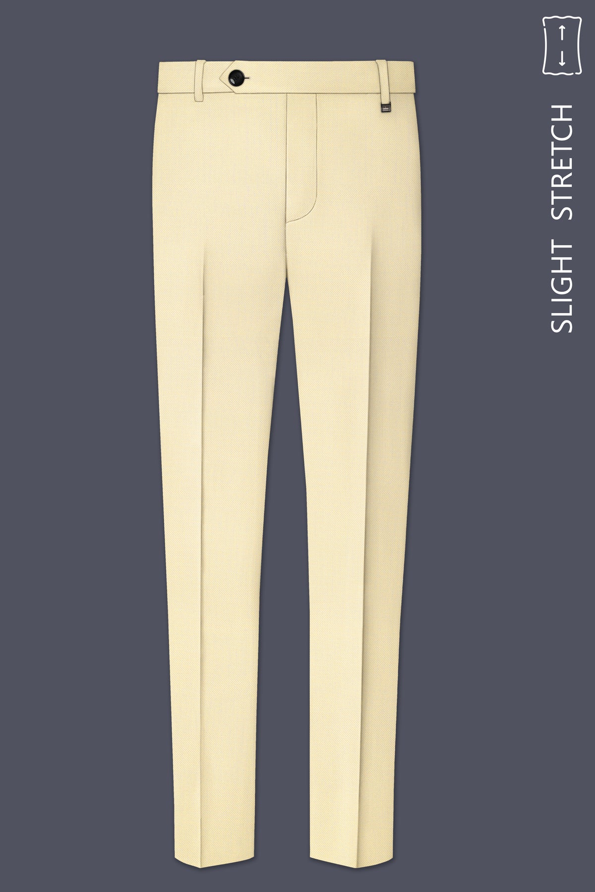 Lumine-Bavarian Cream Diamond Textured Wool Rich Slight Stretch Double Breasted Suit