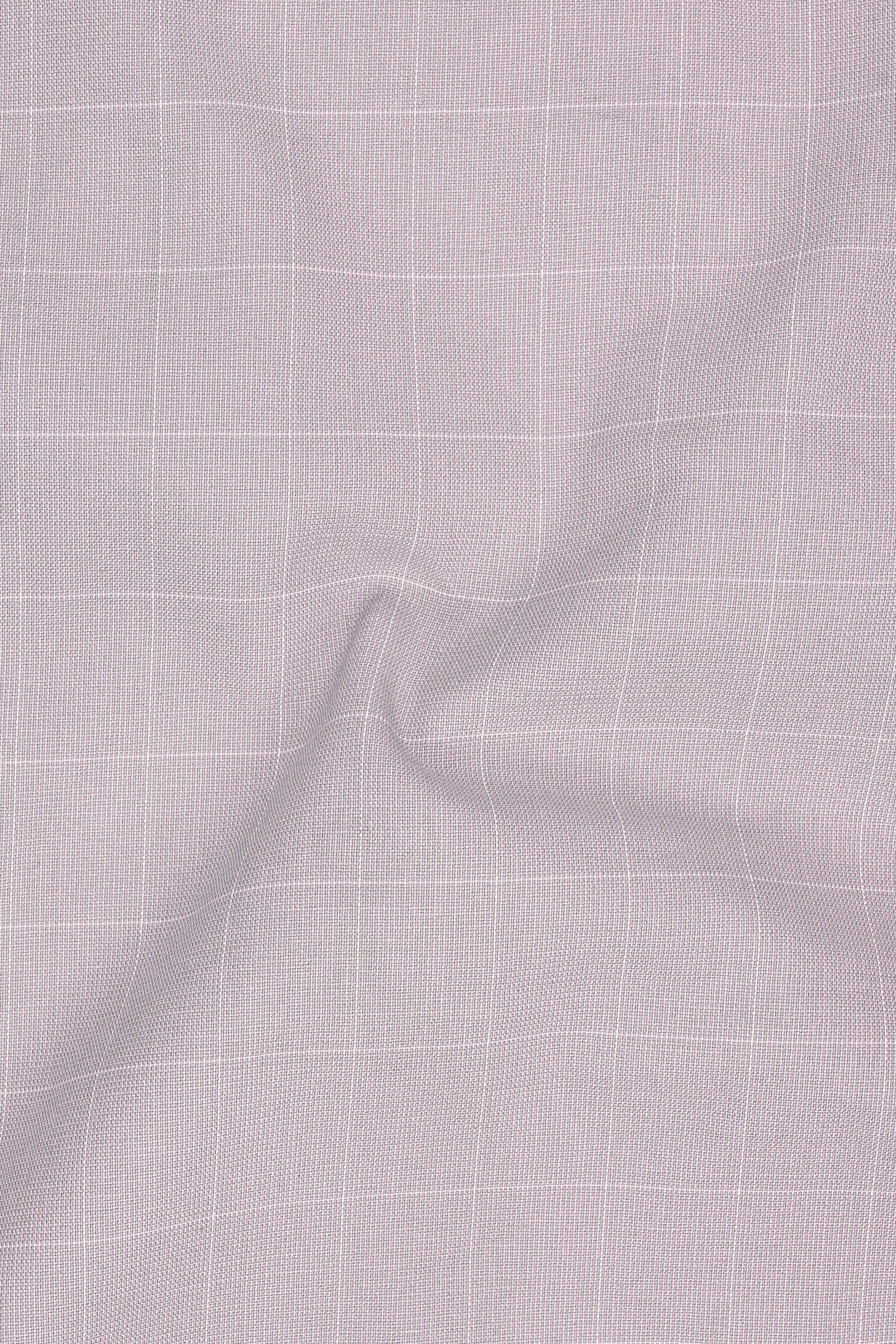 Martini Gray Checkered Double Breasted Suit