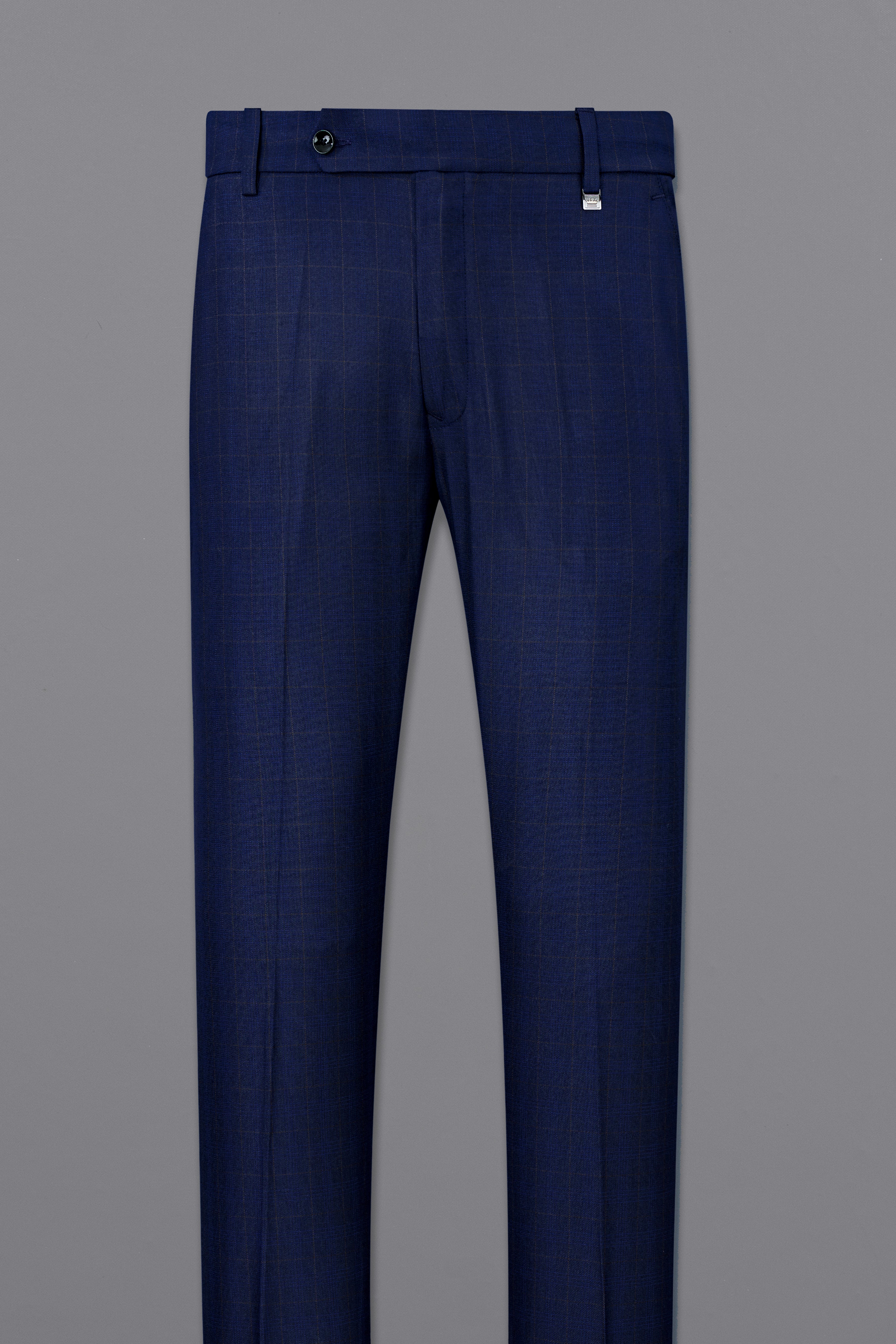 Tuna Blue Windowpane Pants