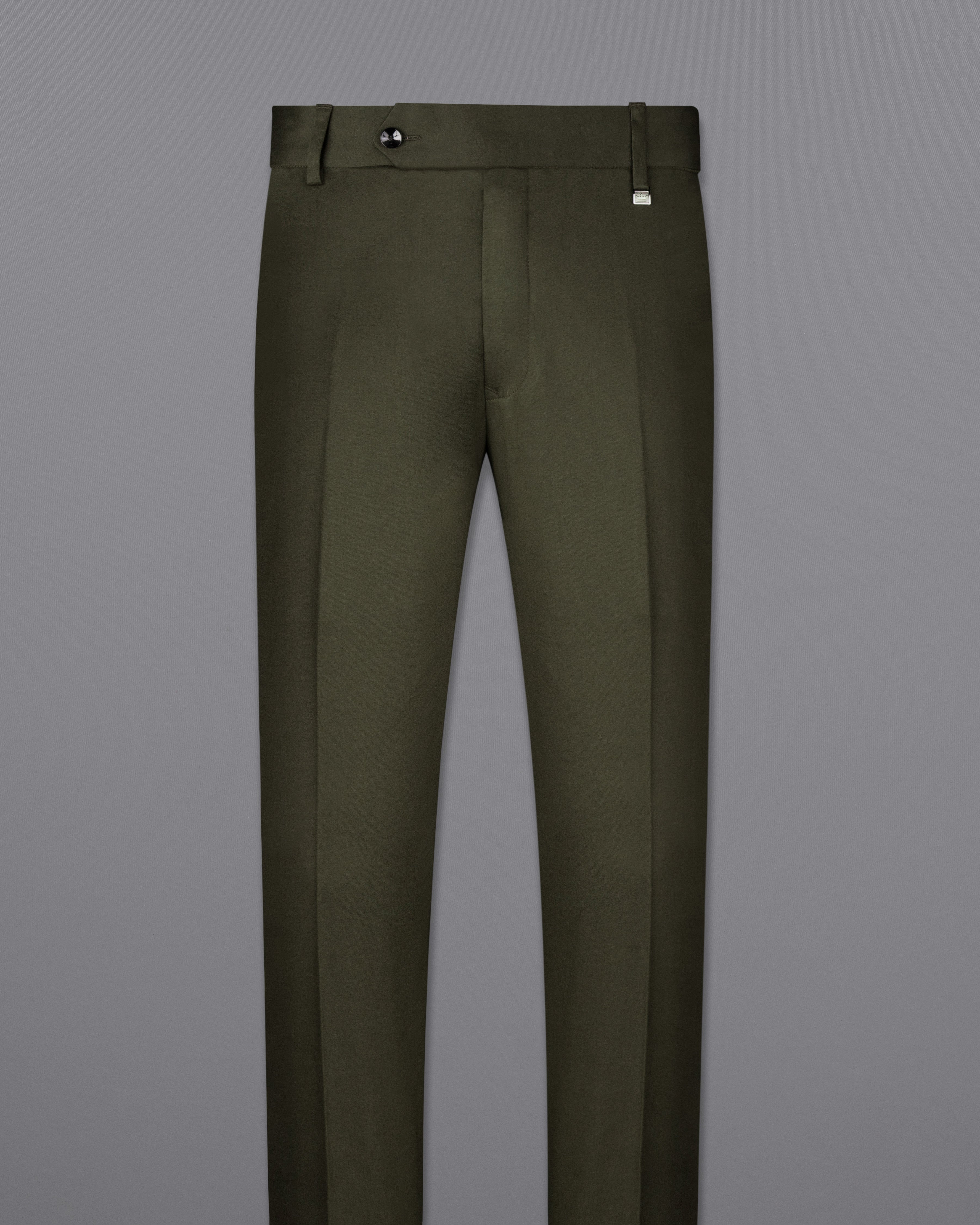 Buy BOSSINI Olive Green Regular Fit Trousers for Mens Online @ Tata CLiQ