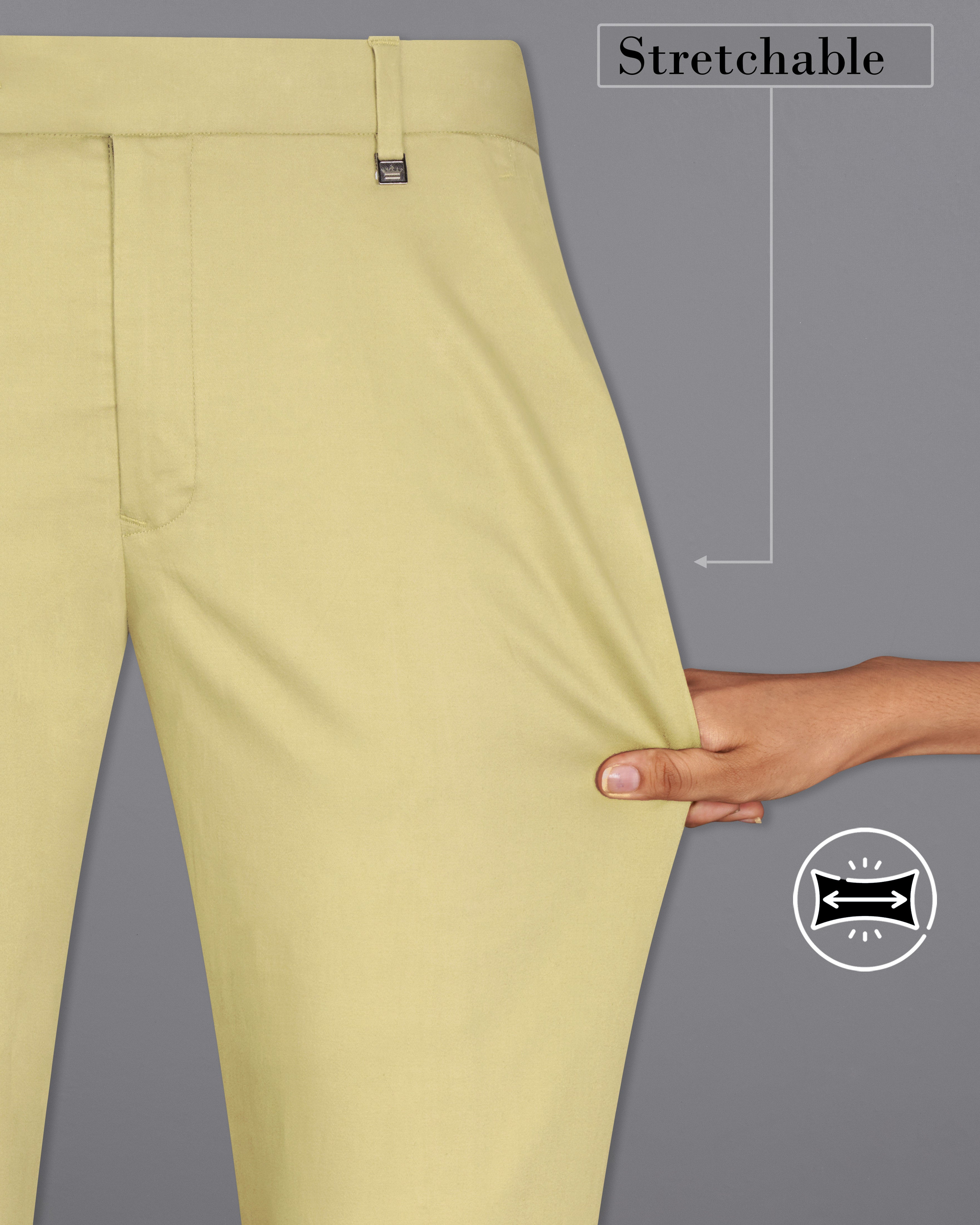 Cotton drill trousers in light brown | GUCCI® LU