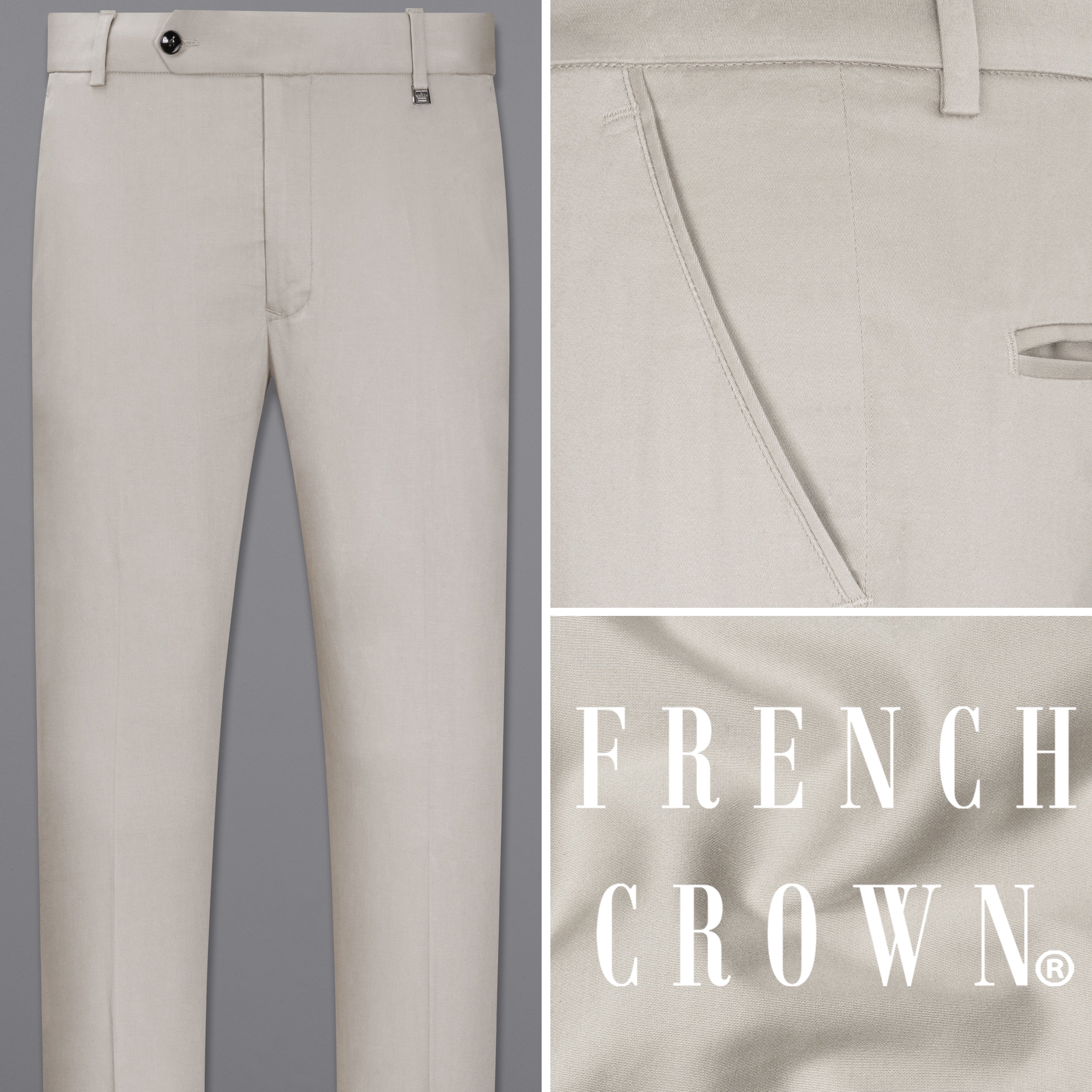 Presidio Dress Pants — Ash Grey | Bluffworks