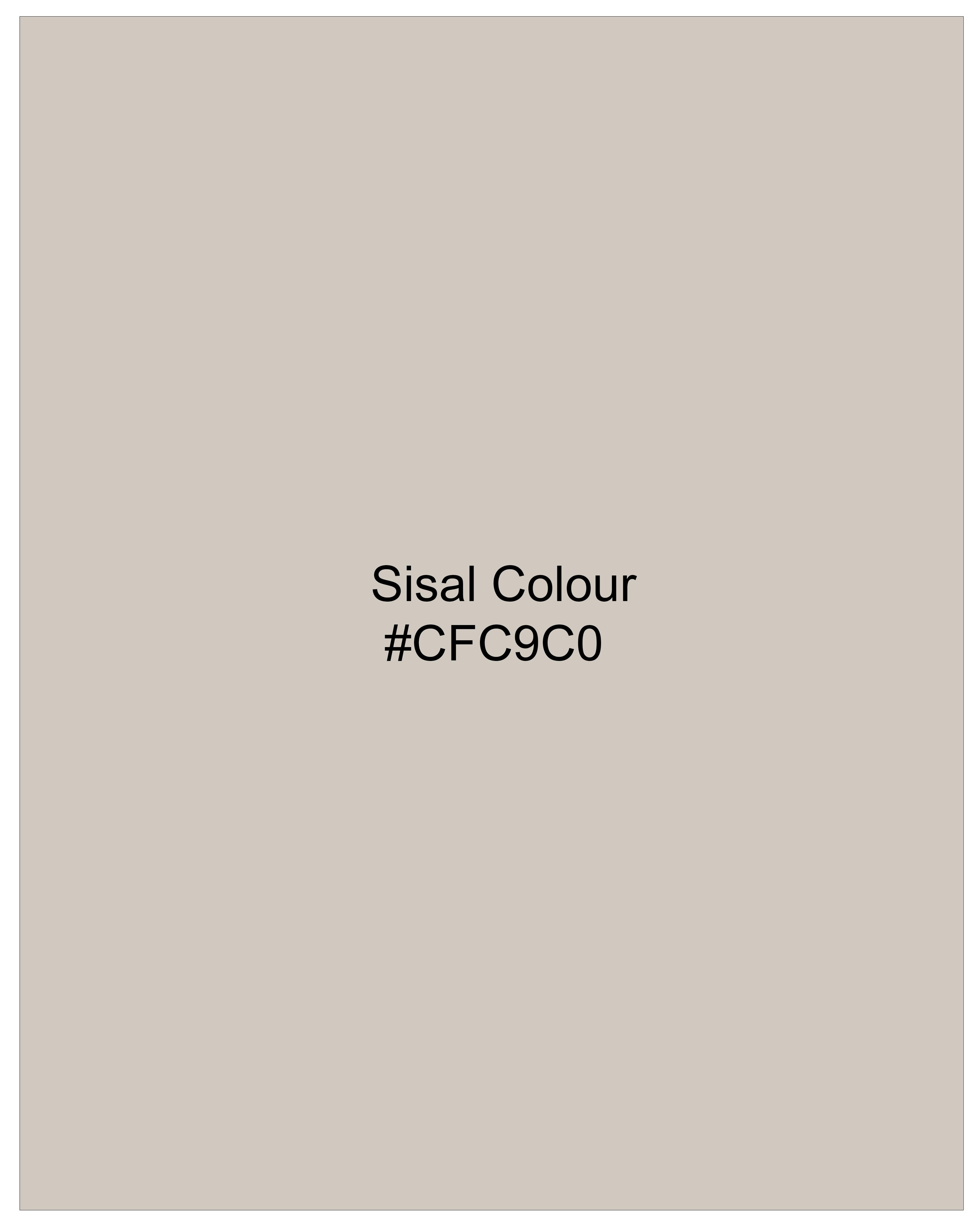 Sisal Light Gray Stretchable Premium Cotton traveler Pant T2677-28, T2677-30, T2677-32, T2677-34, T2677-36, T2677-38, T2677-40, T2677-42, T2677-44