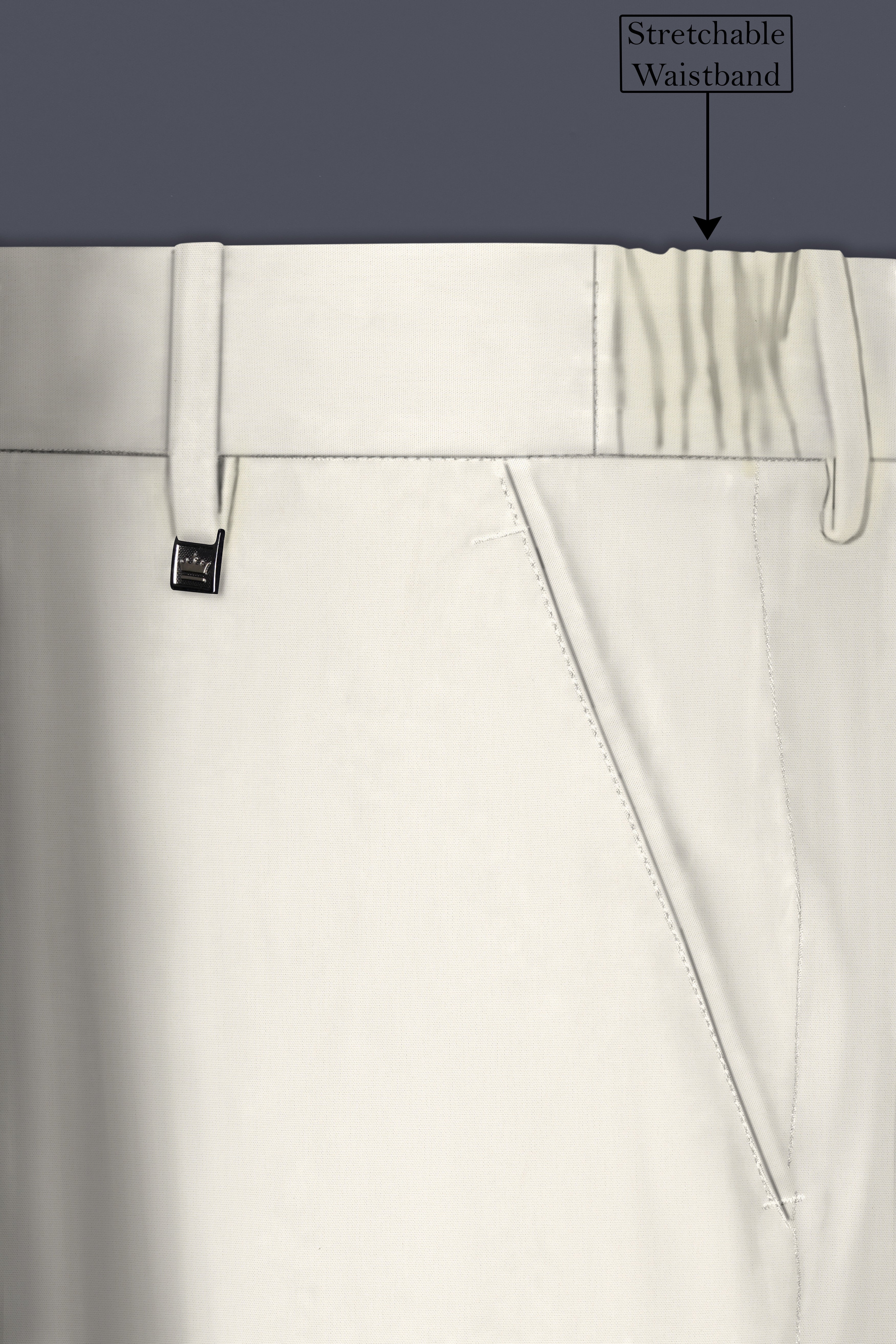 Timberwolf Cream Premium Cotton Pant