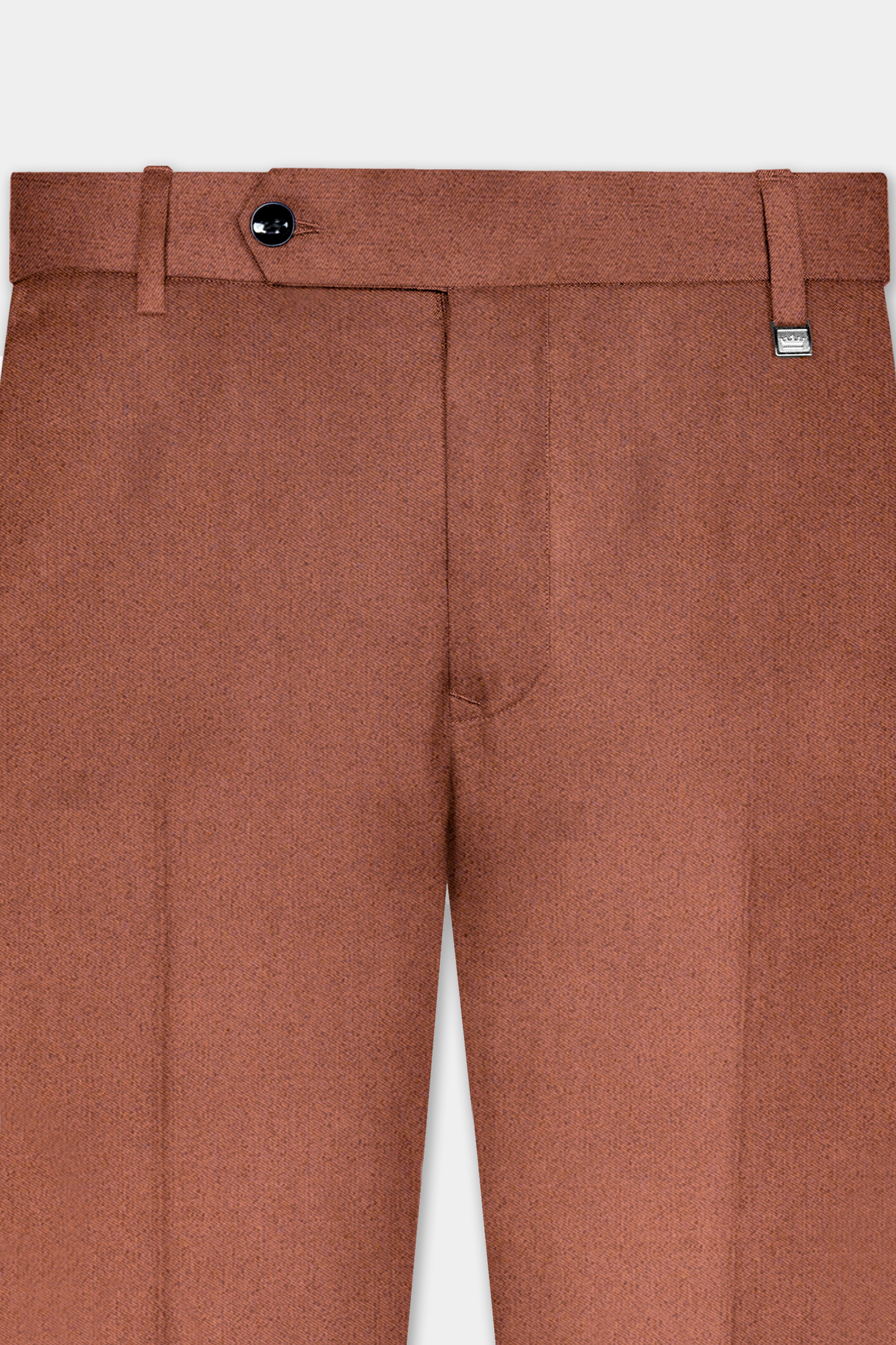 Palliser Brown Wool Rich Pant